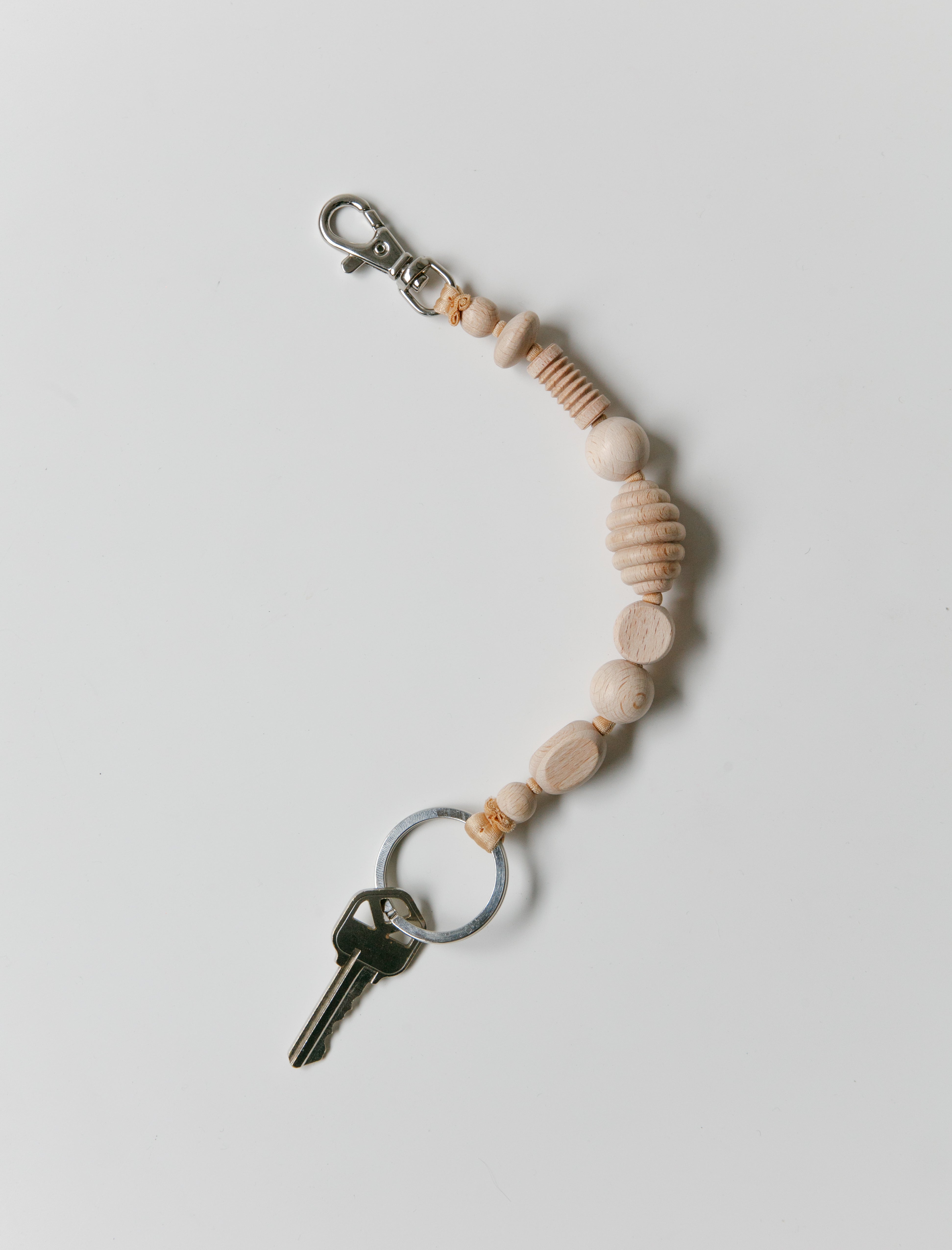 Ina Seifart Perlenmix Keyholder Short Natural