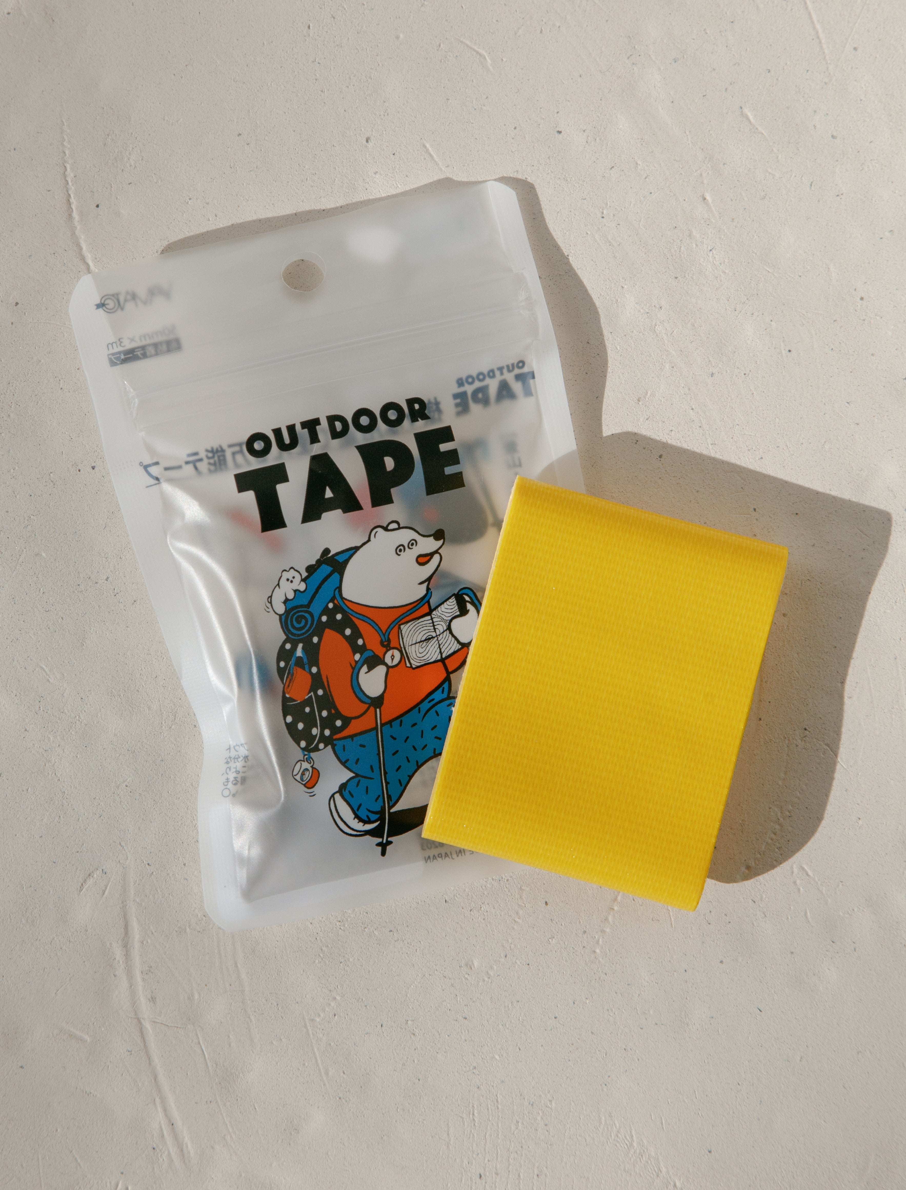 Outdoor Tape Yellow