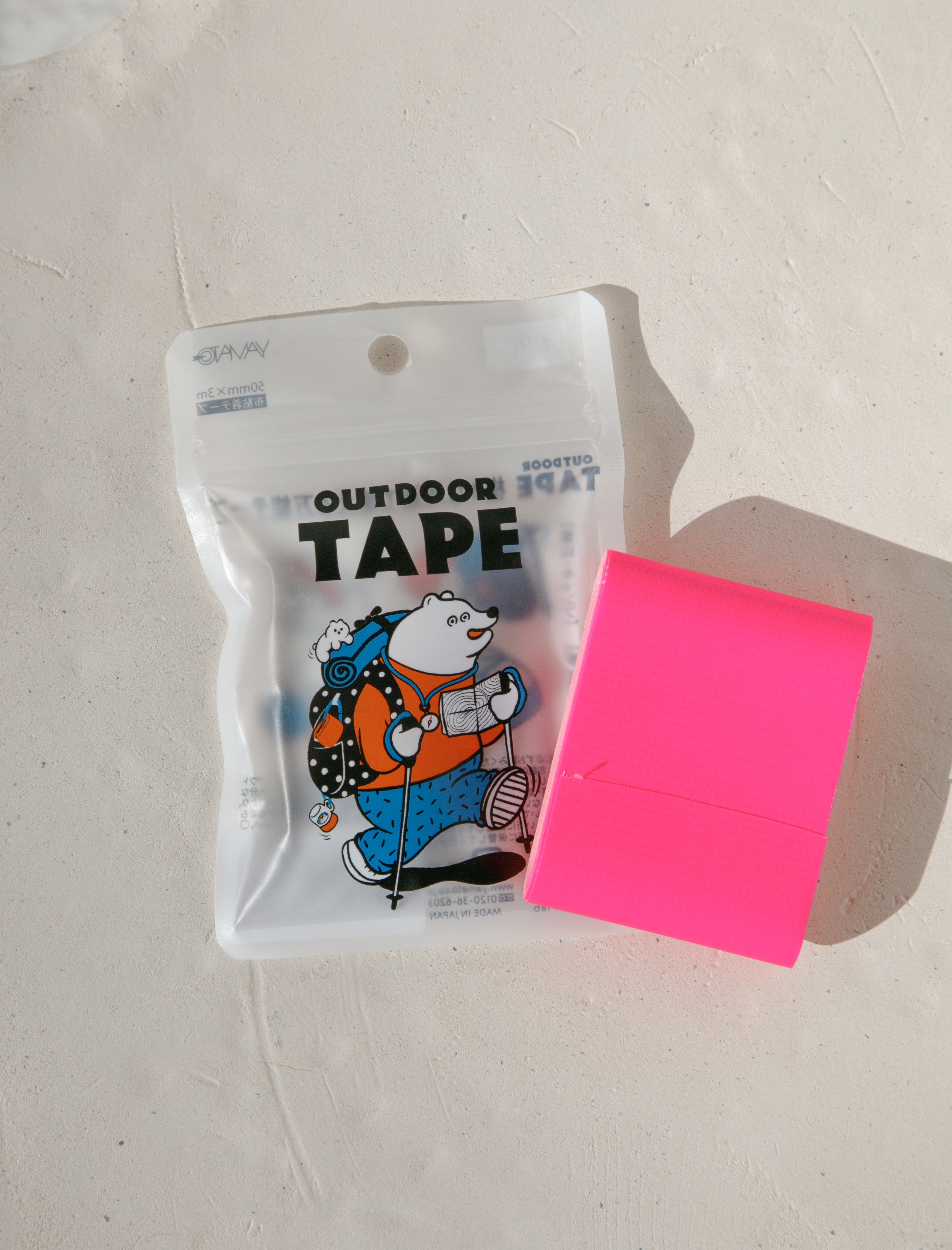 Outdoor Tape Neon Pink