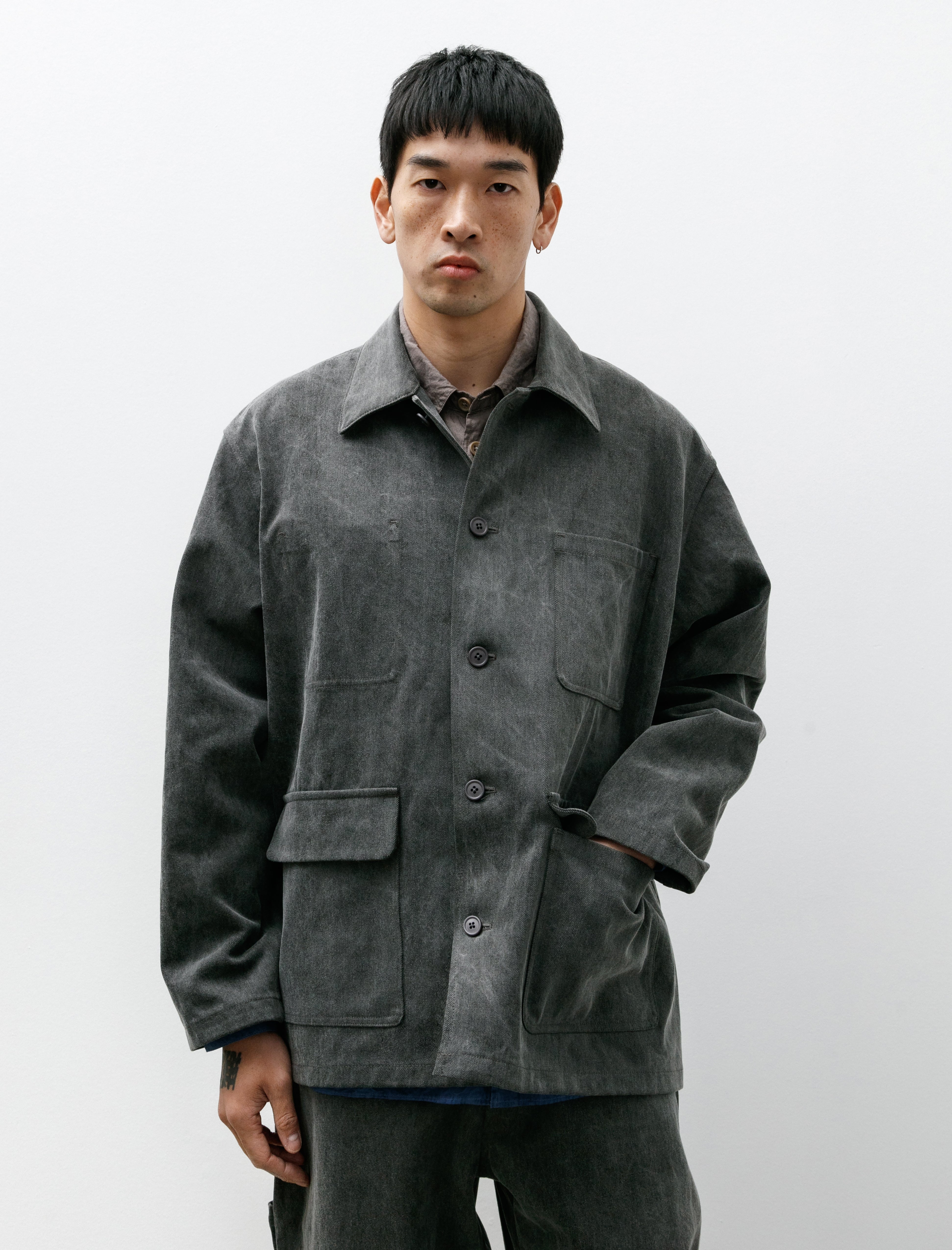 MAN-TLE R18 Jebok-2 Jacket Sumi Organic Denim