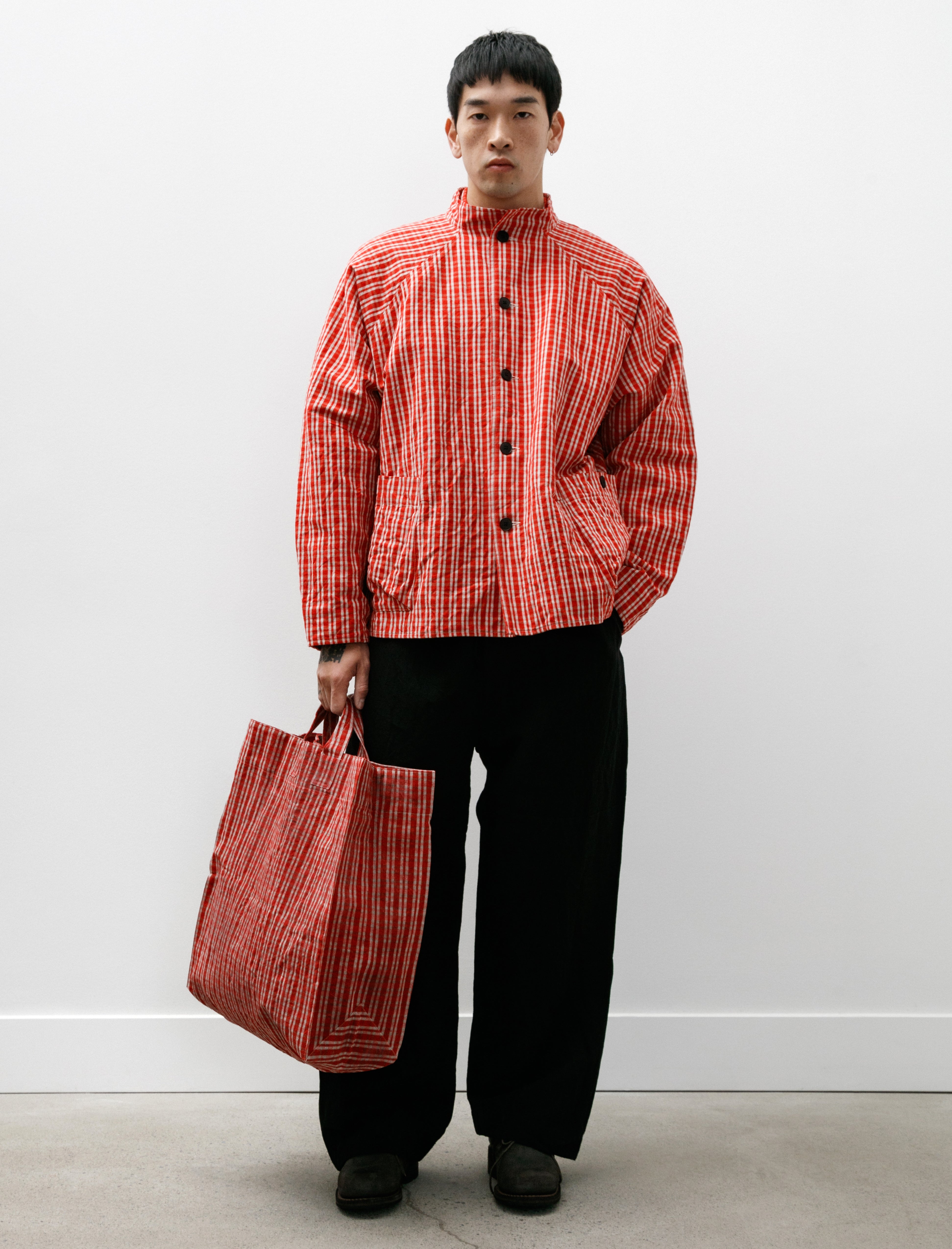 unkruid Vegetables on a Sunday Red Kelsch Cloth