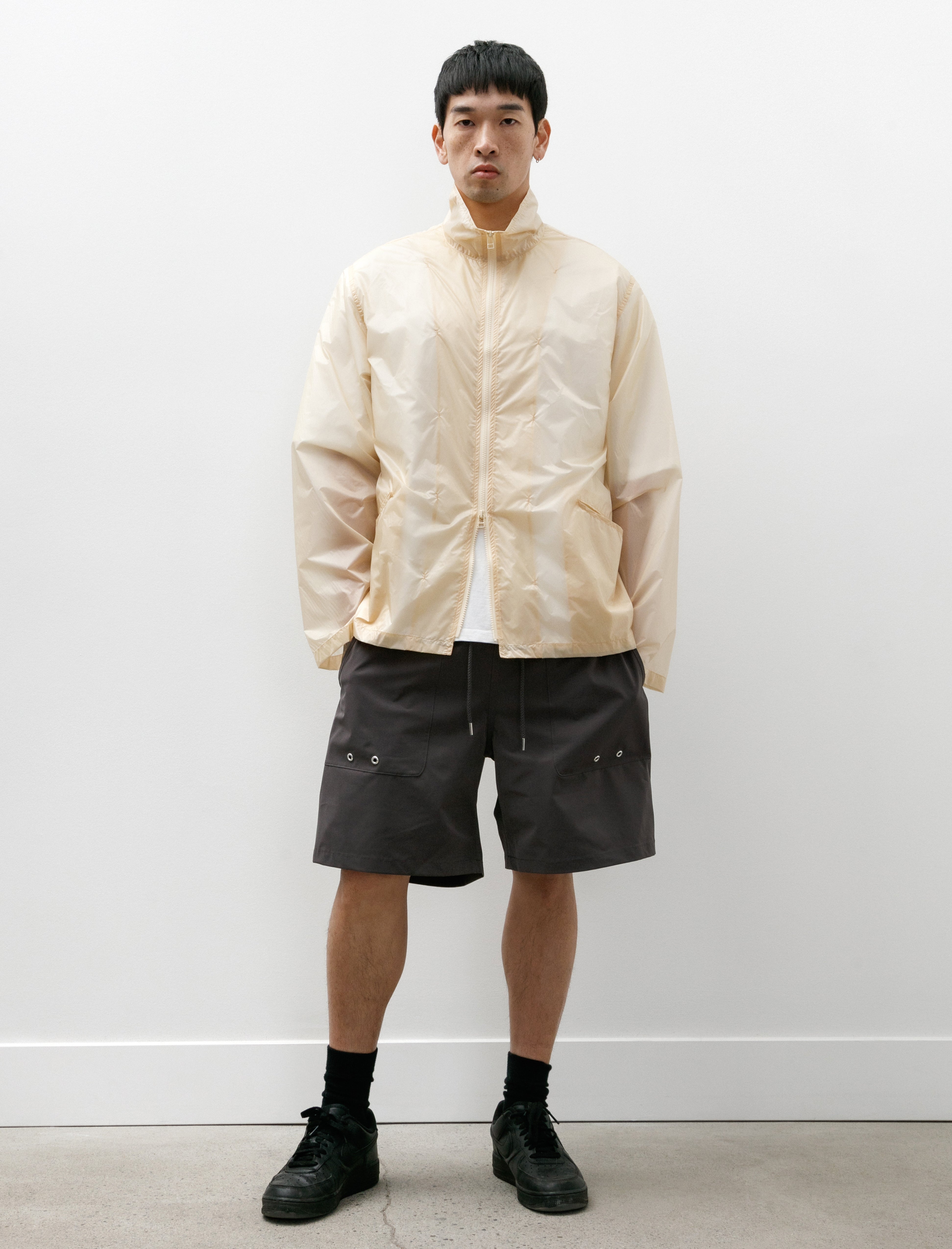 MAN-TLE R18 Nylon-3 Track Jacket Sand