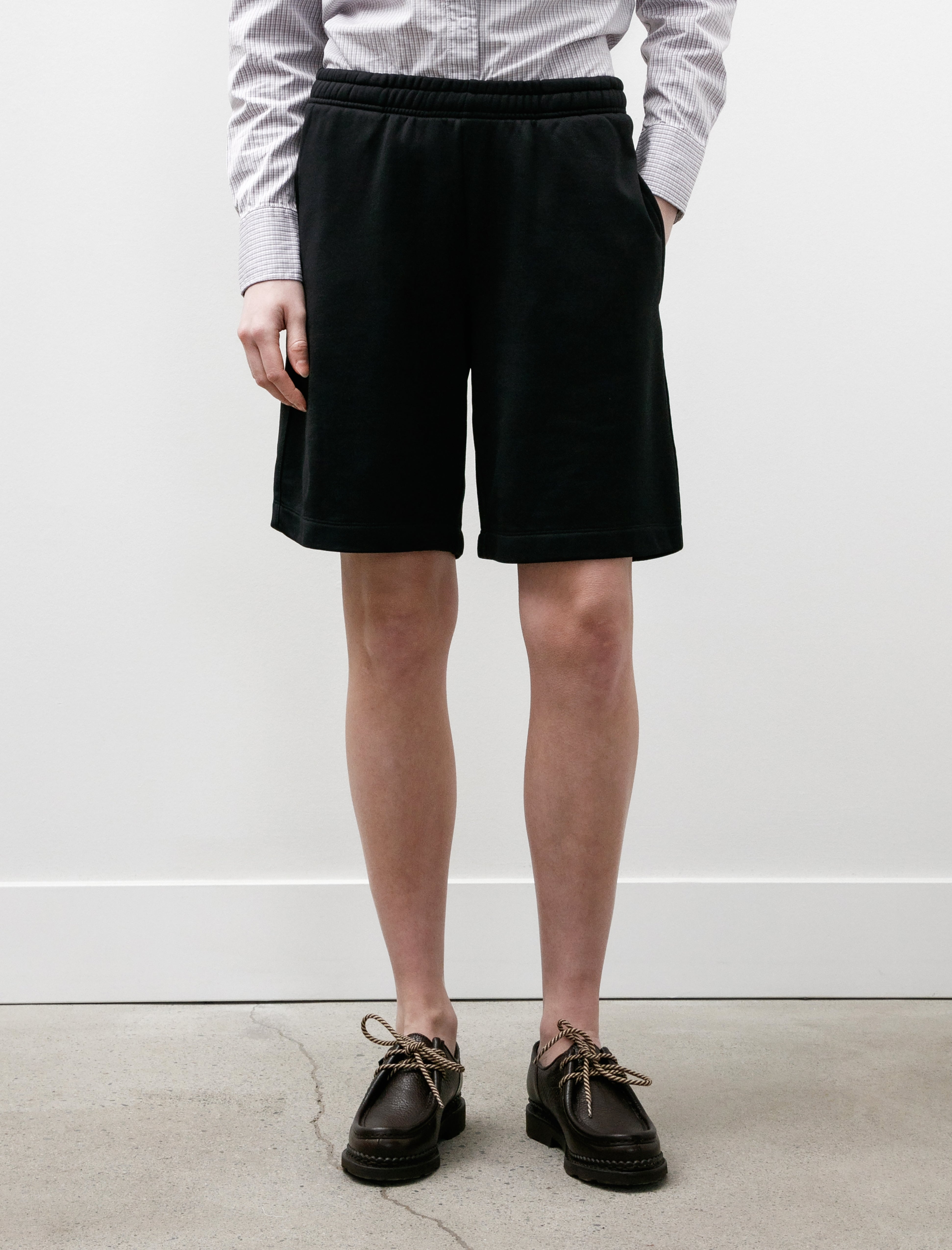 Our Legacy Amble Shorts Prime Black True Track Jersey