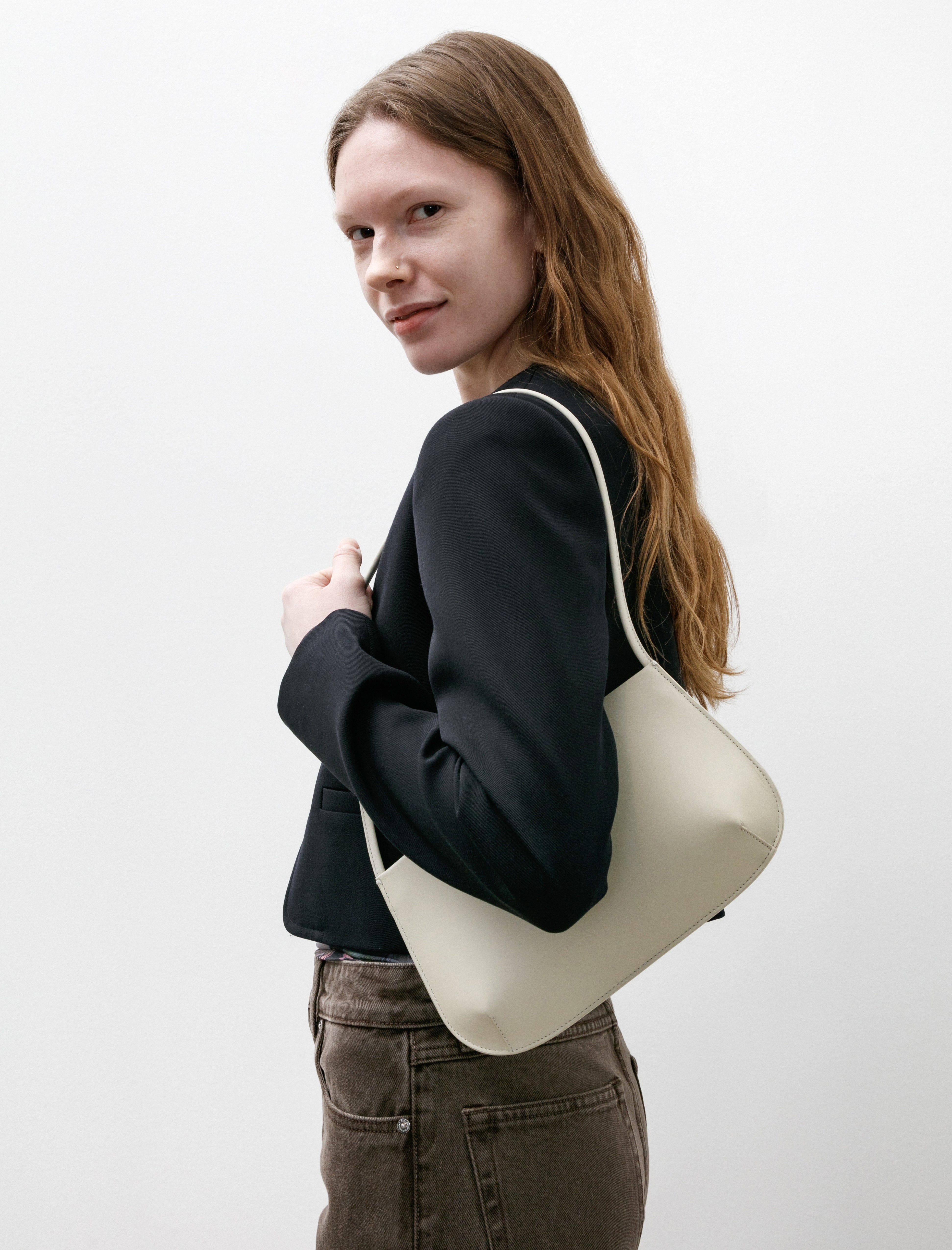 Fane Bra Bag Calf Leather Tofu