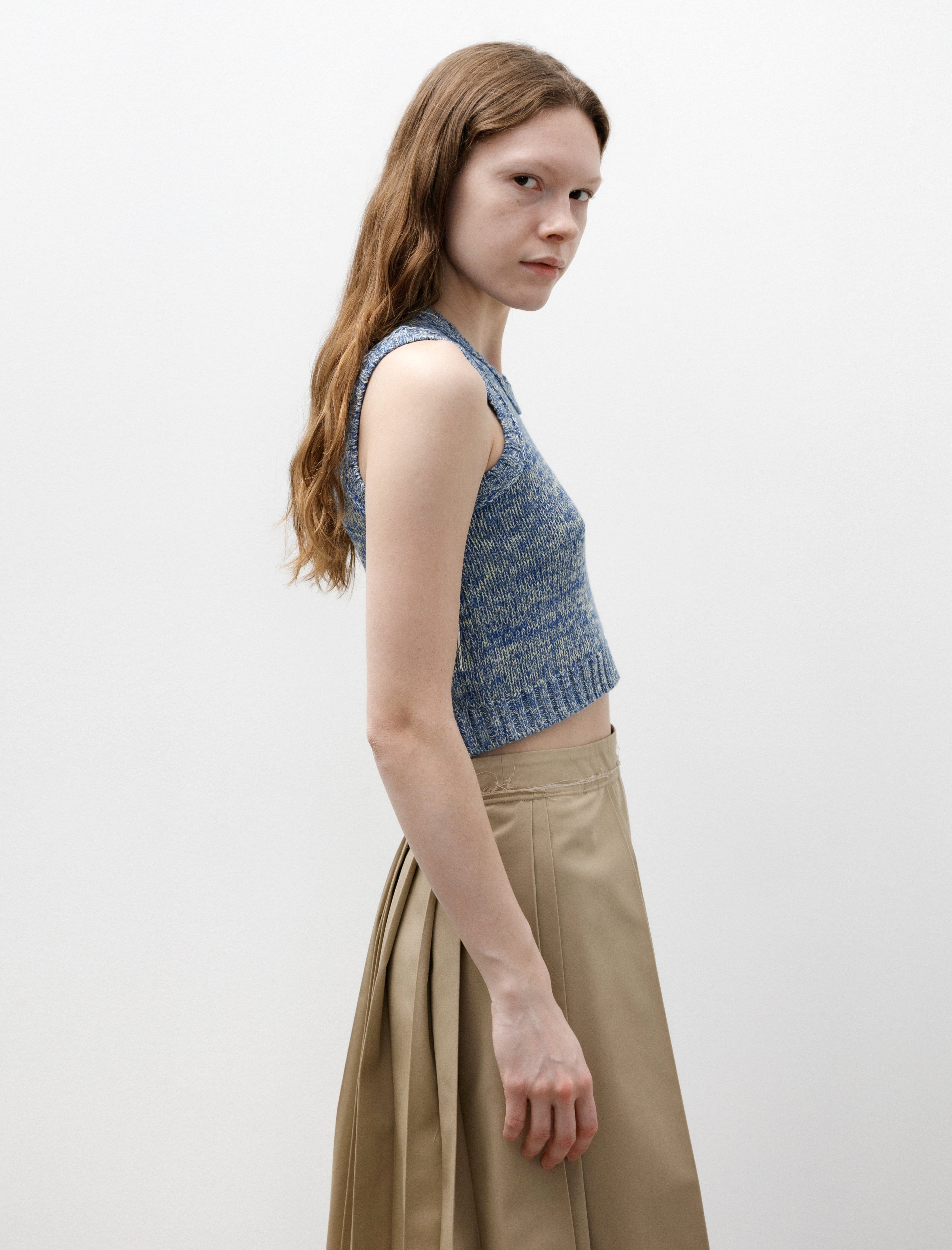 Camiel Fortgens Fitted Spencer Vest Blue Yellow