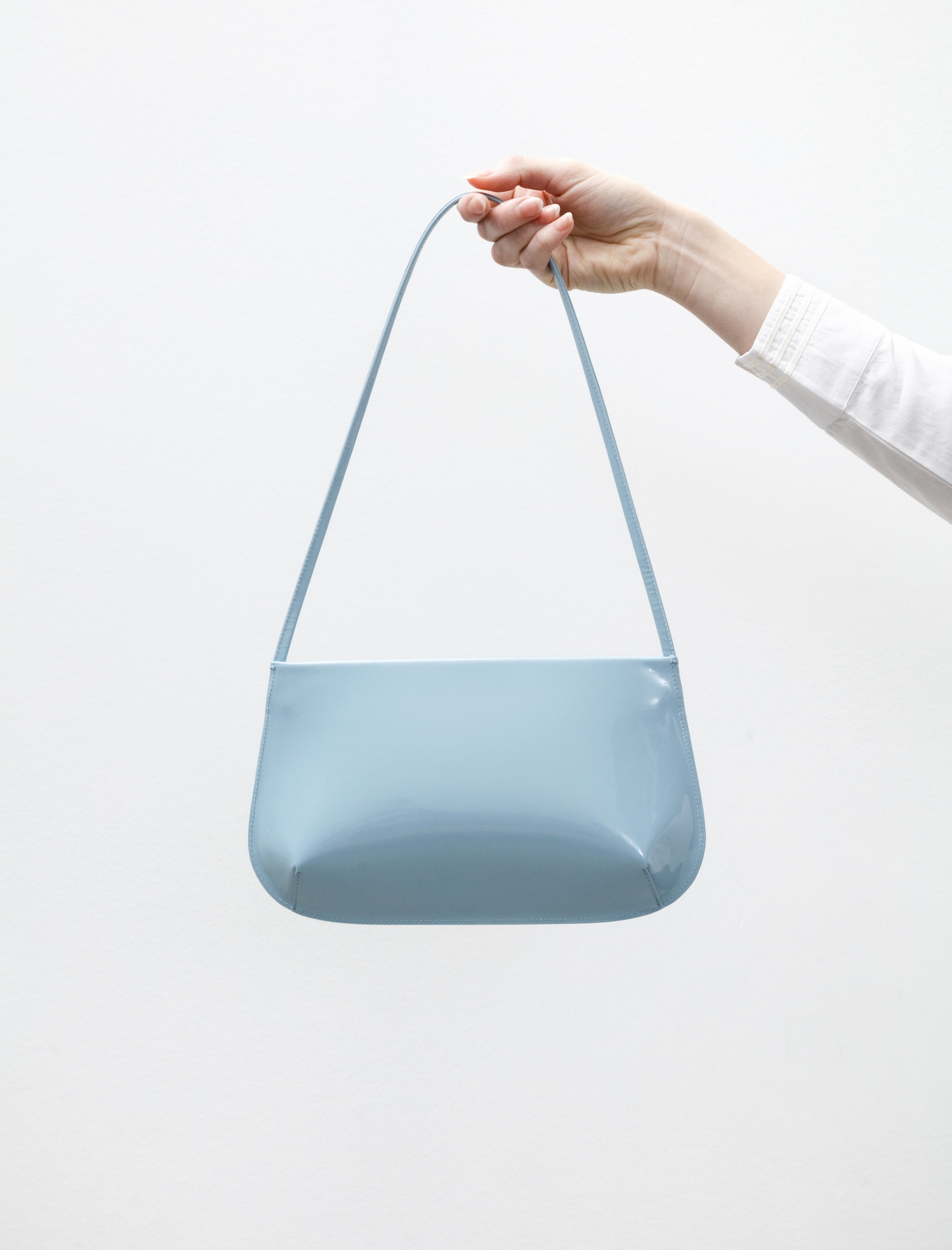 Fane Bra Bag Patent Leather Pool