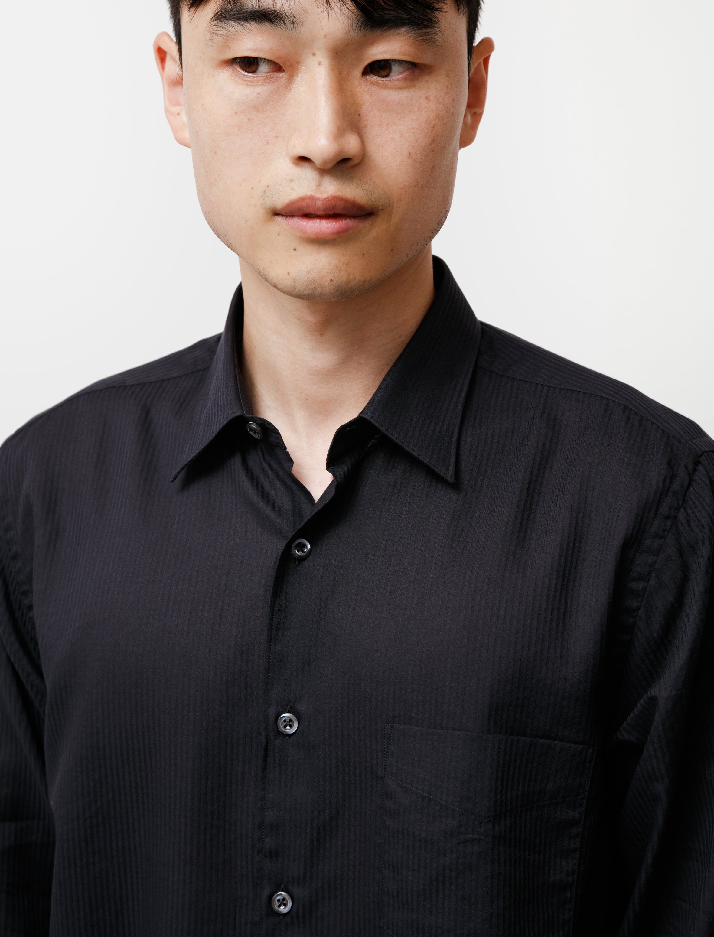 Cobra SC Model 1 Shirt Black Jacquard Stripe