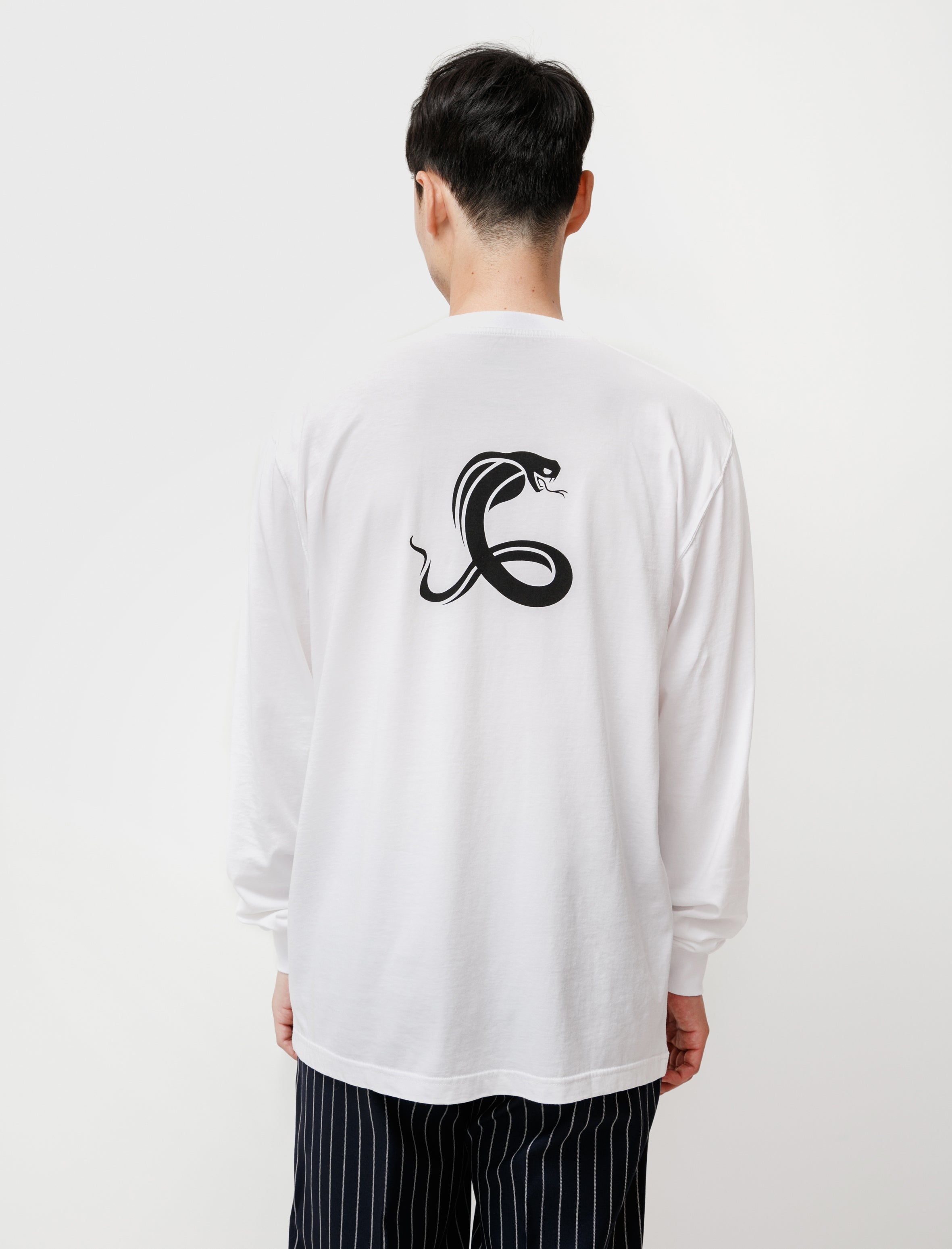 Cobra SC Long Sleeve Tee White Jersey