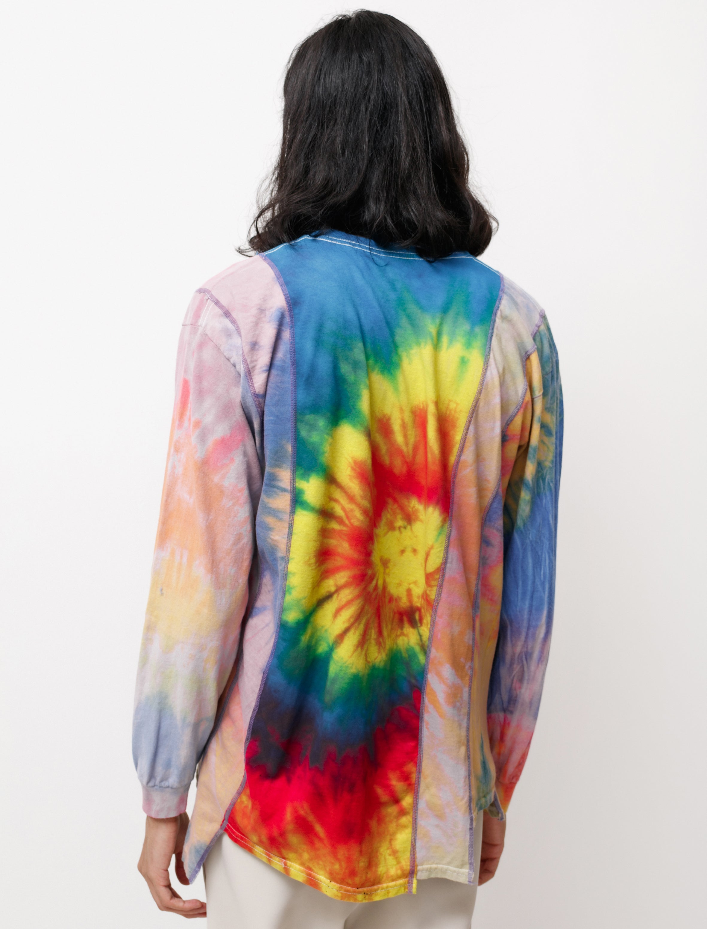 Needles Rebuild by Needles 5 Cuts Tie Dye LS
