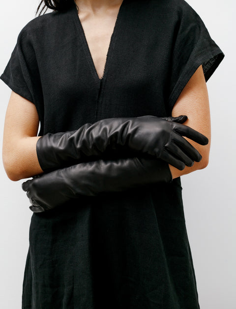 Essentials Long Gloves Black