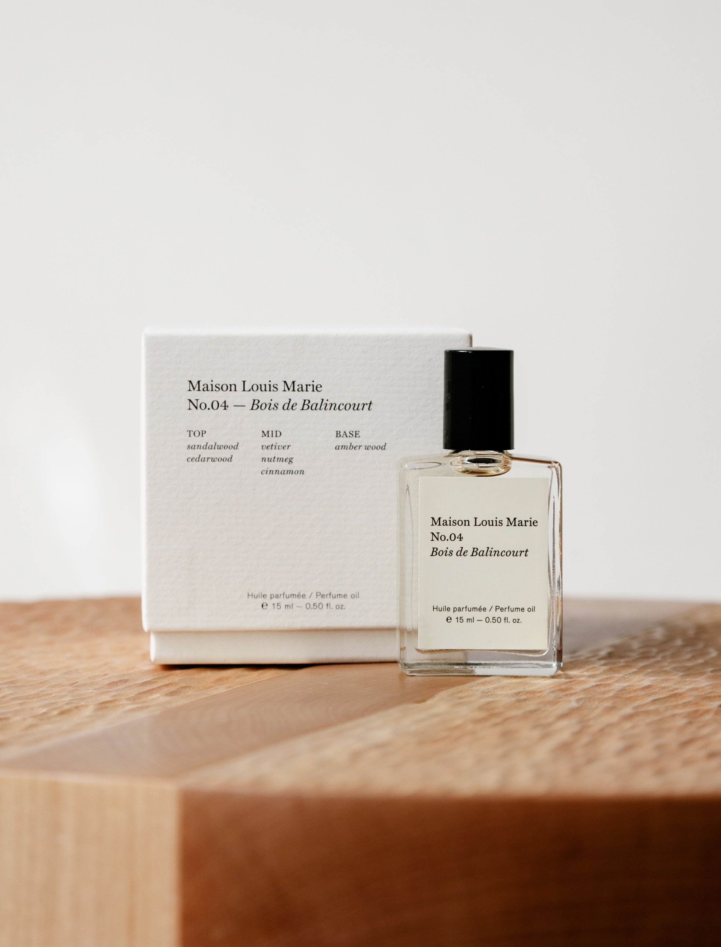Maison Louise Marie Perfume Oil - No.04 Bois de Balincourt