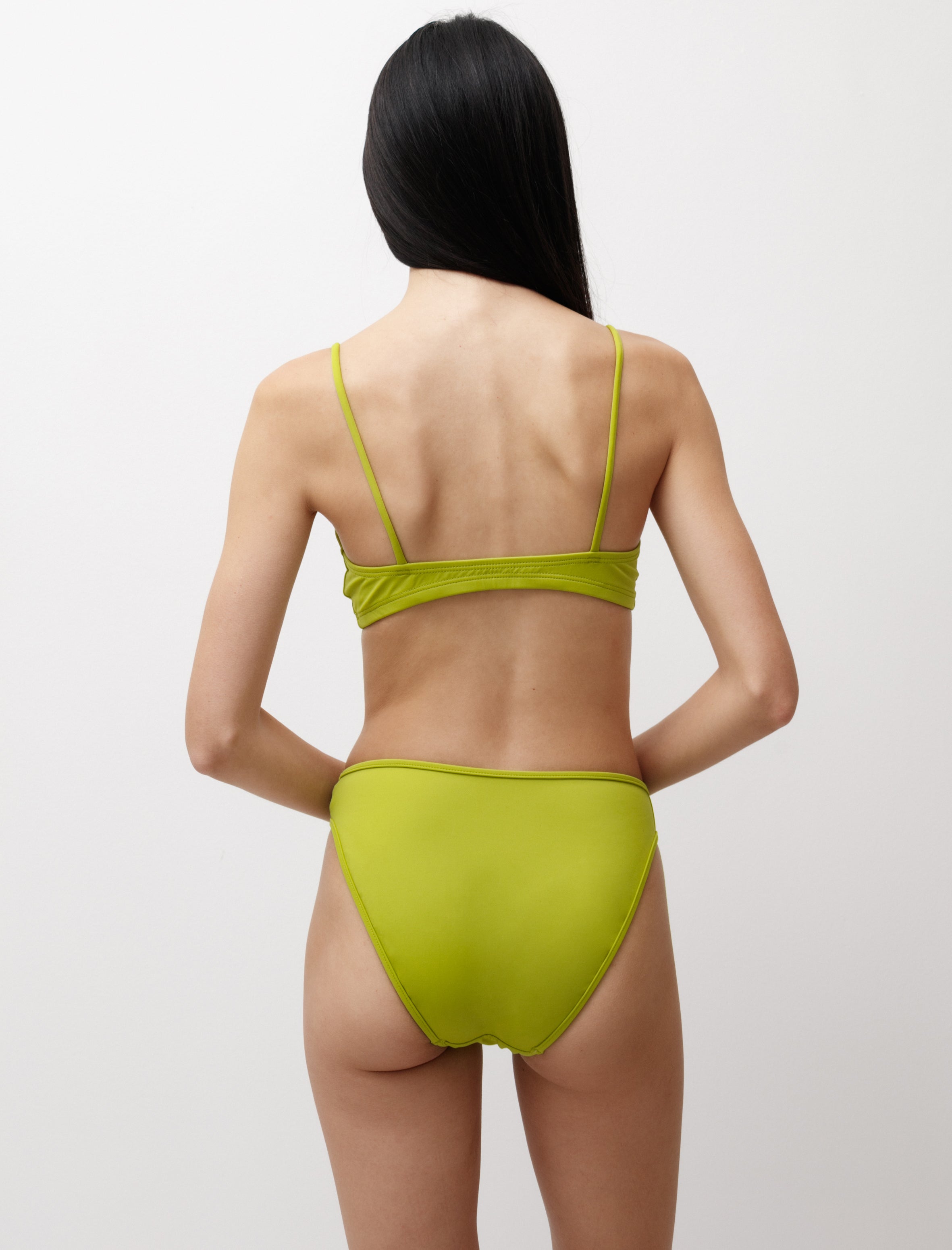 Nu Swim Stas Top Olive