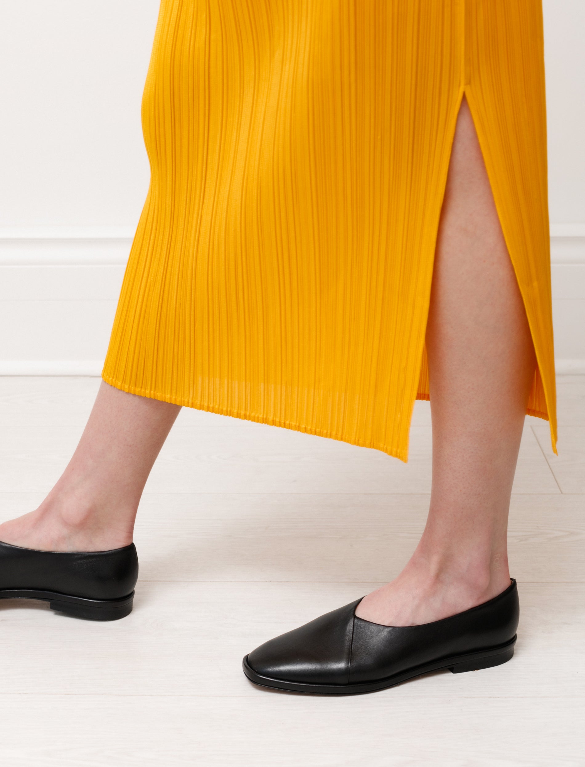 Clergerie Oxane Foldover Lamskin Slipper