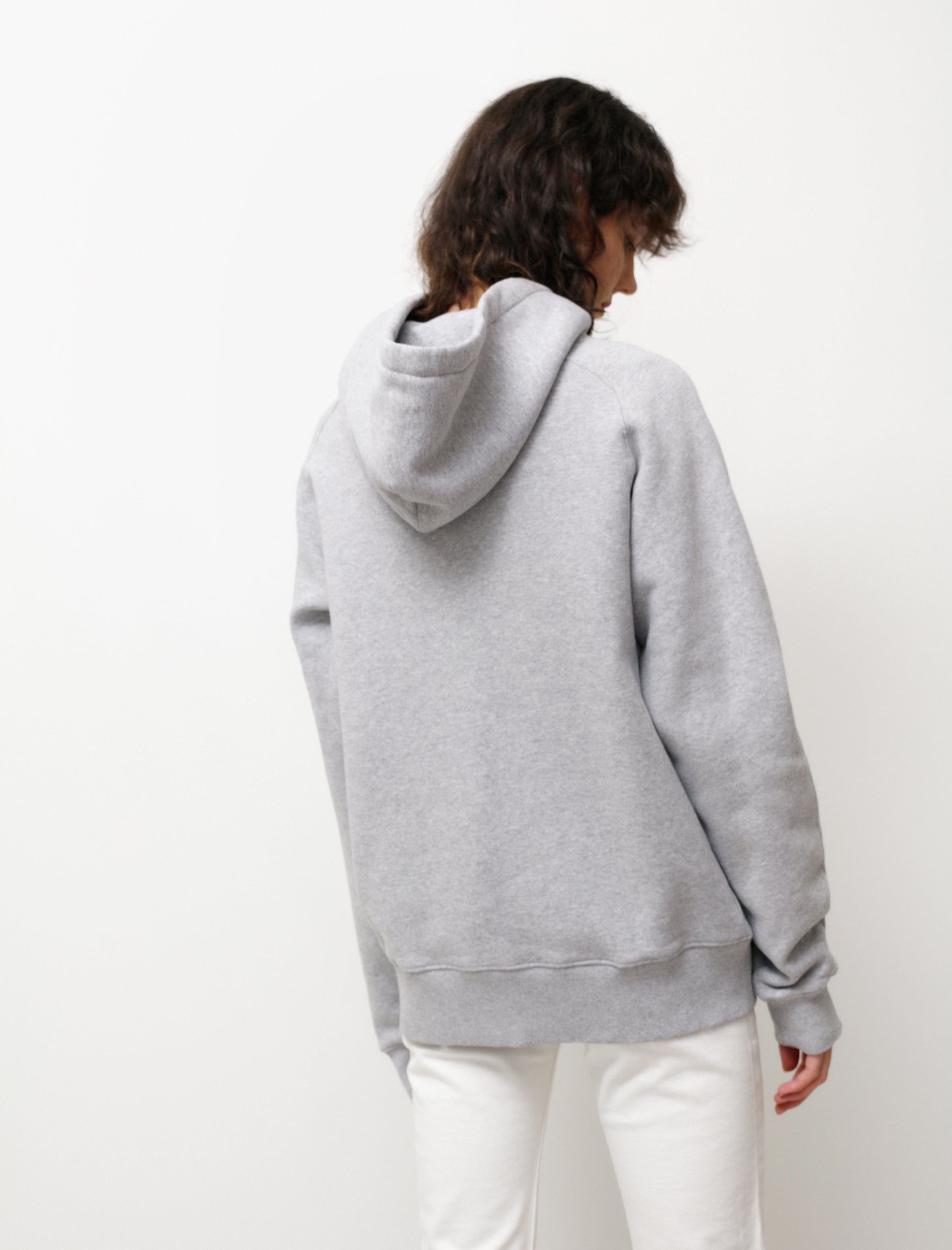 Studio Nicholson Stour Hoody Grey Marl