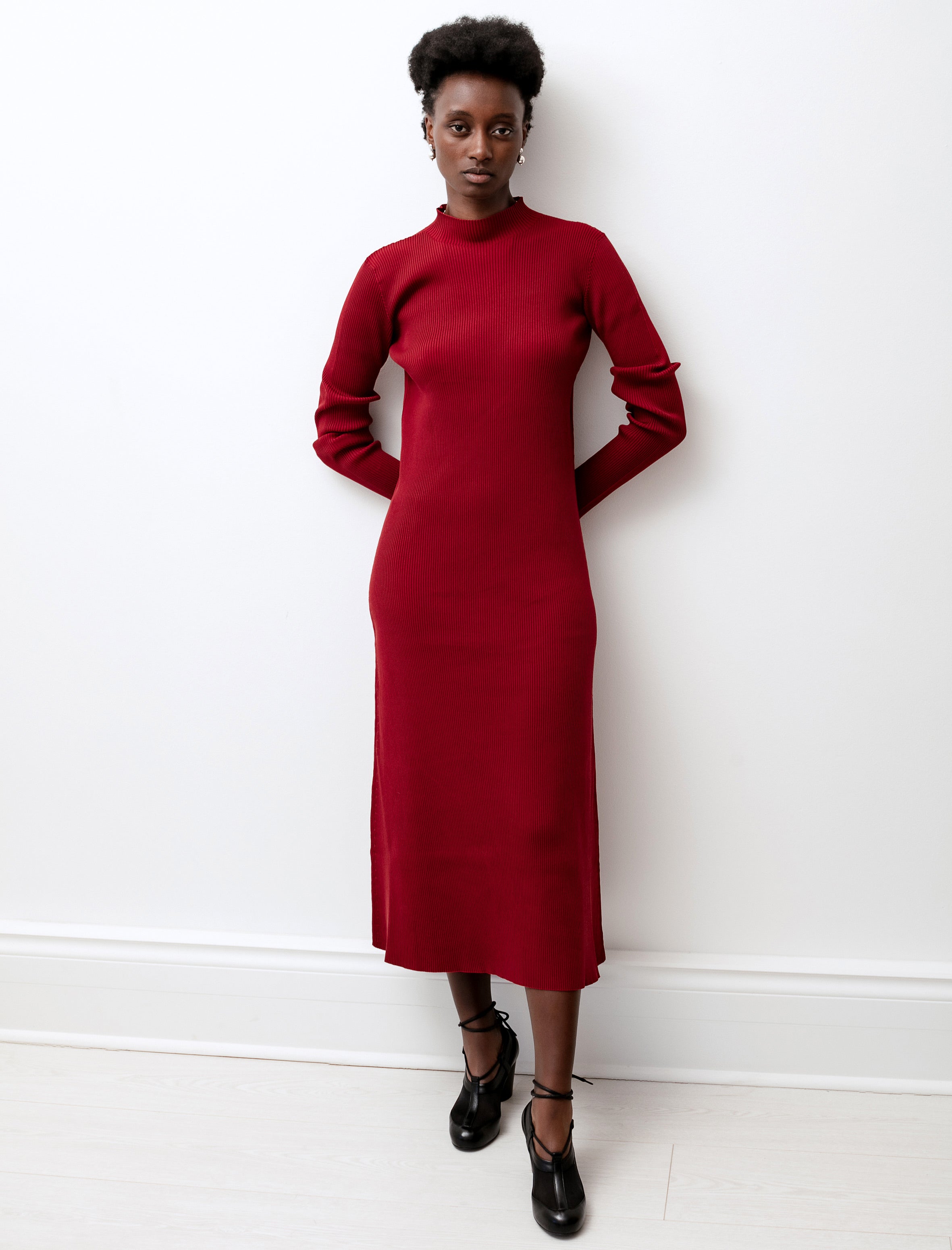 CFCL Portrait Dress 2 Red
