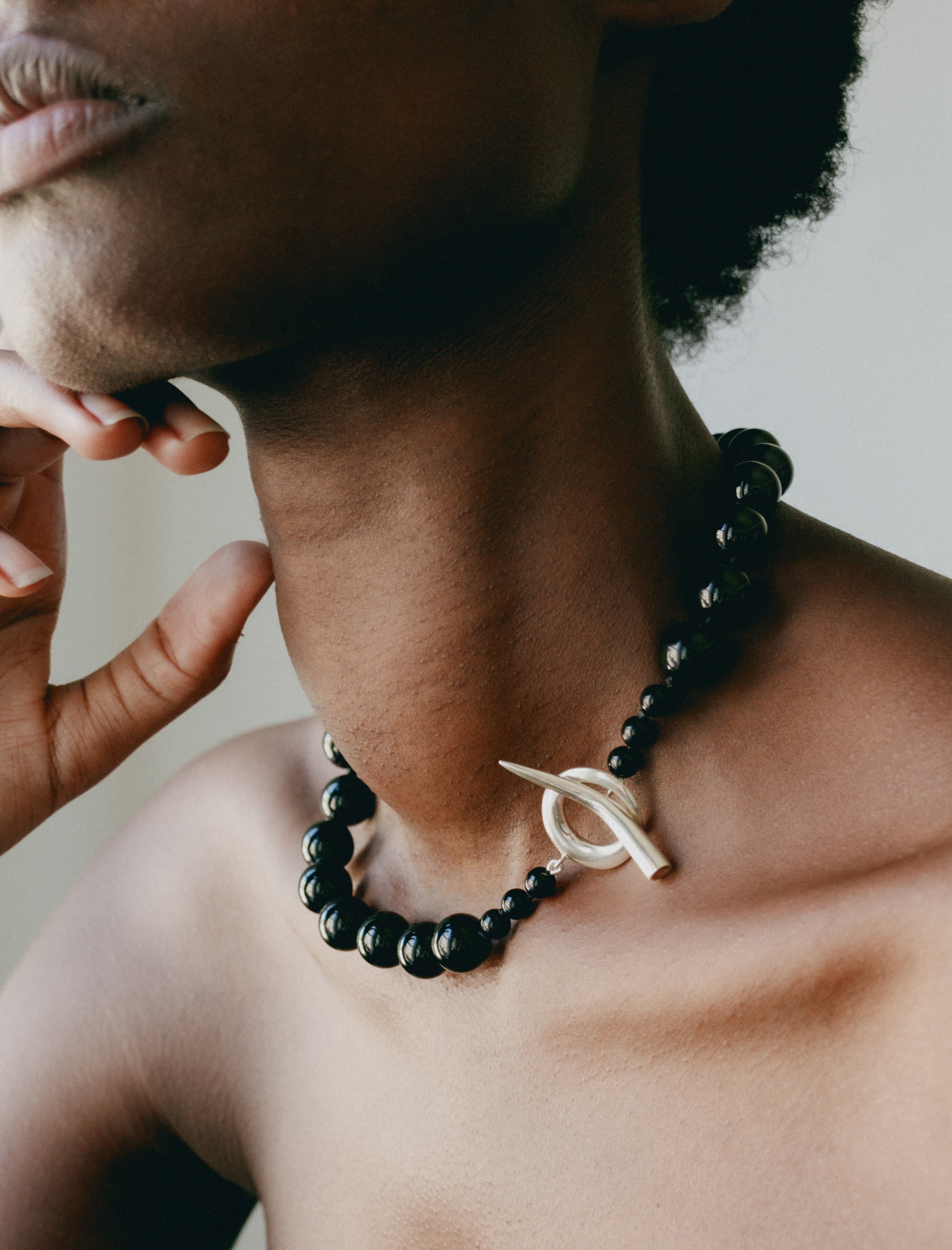 Sophie Buhai Everyday Boule Collar Onyx