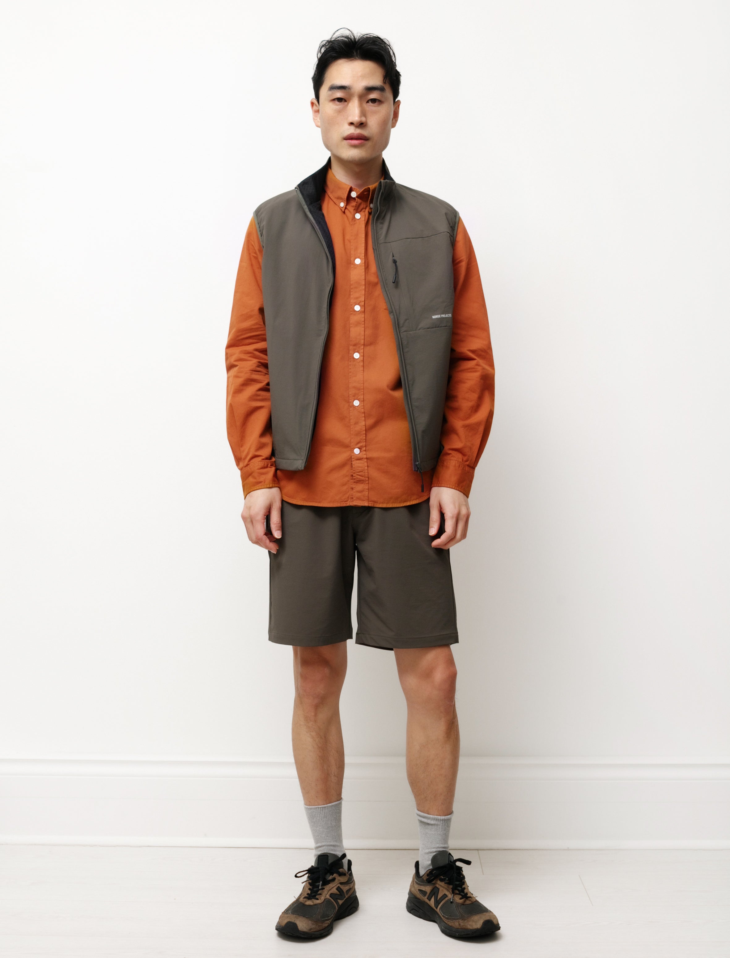 Norse Projects Aaren Travel Solotex Shorts Ivy