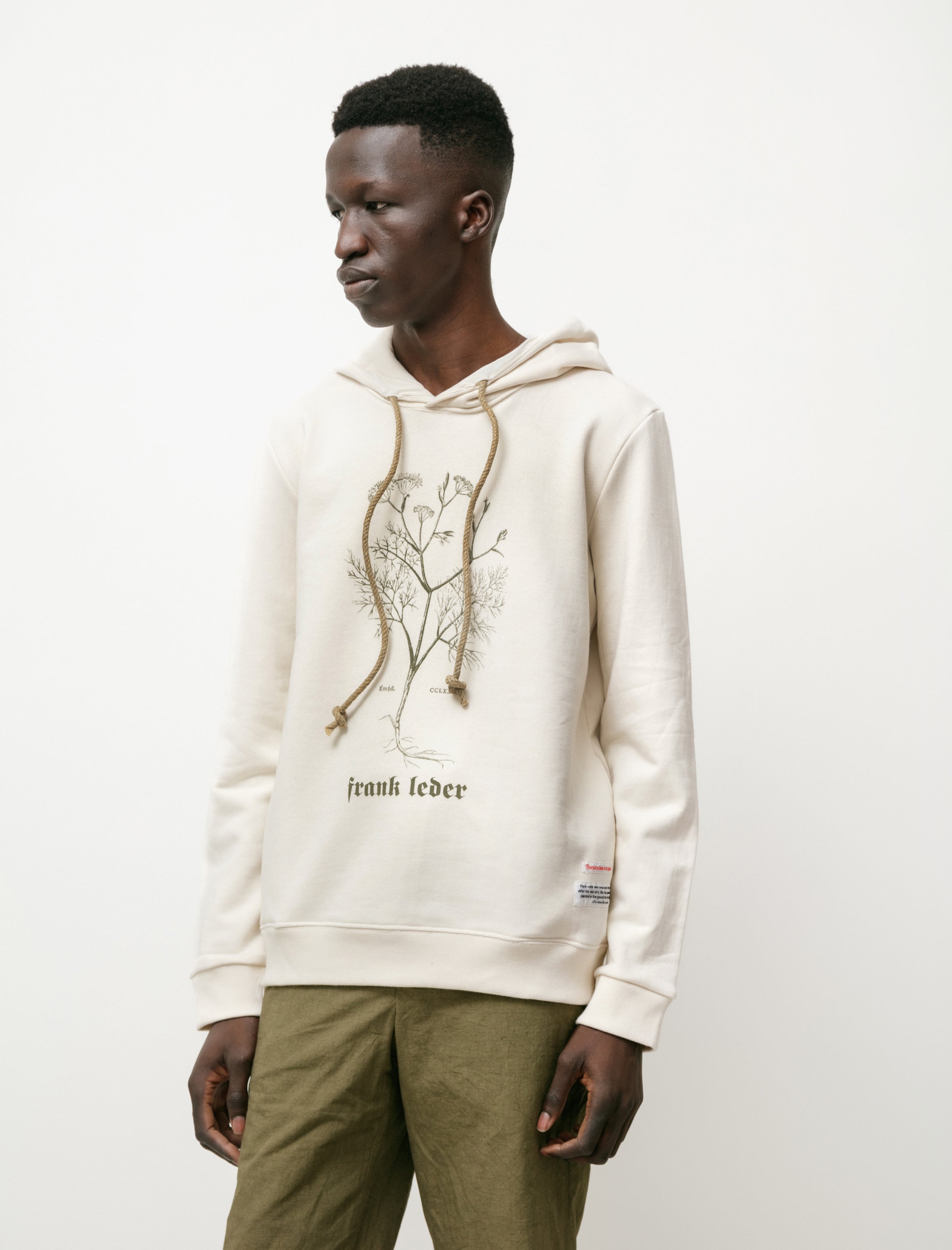 Frank Leder Seed Printed Hoody Foeniculum