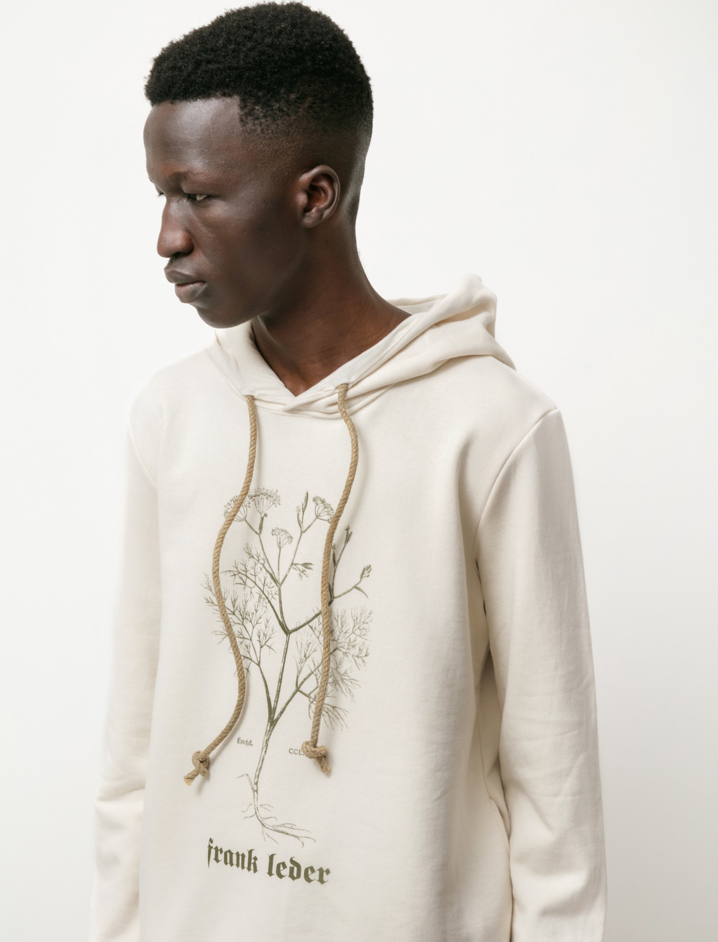 Frank Leder Seed Printed Hoody Foeniculum