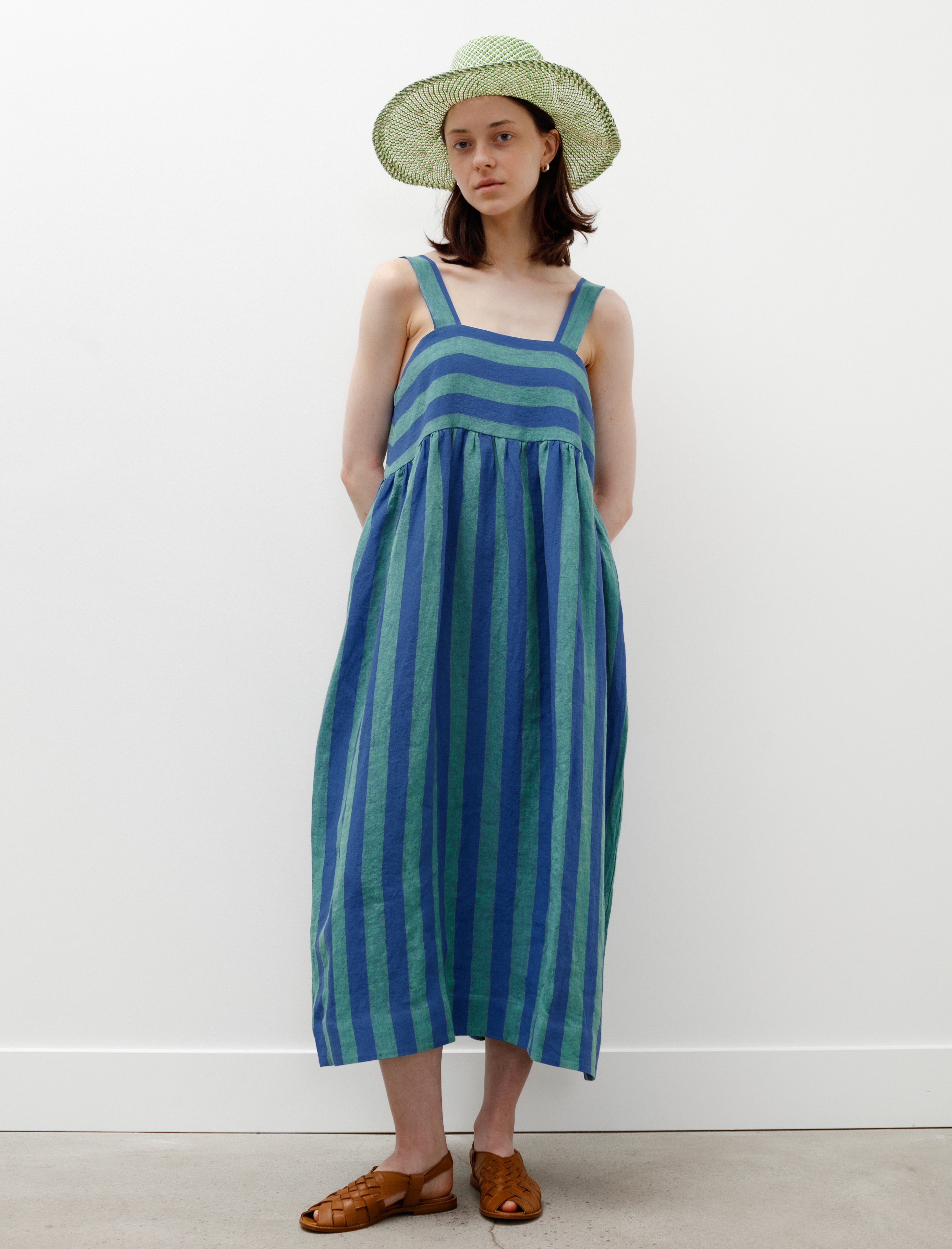 Cawley Pilgrim Hat Green/White