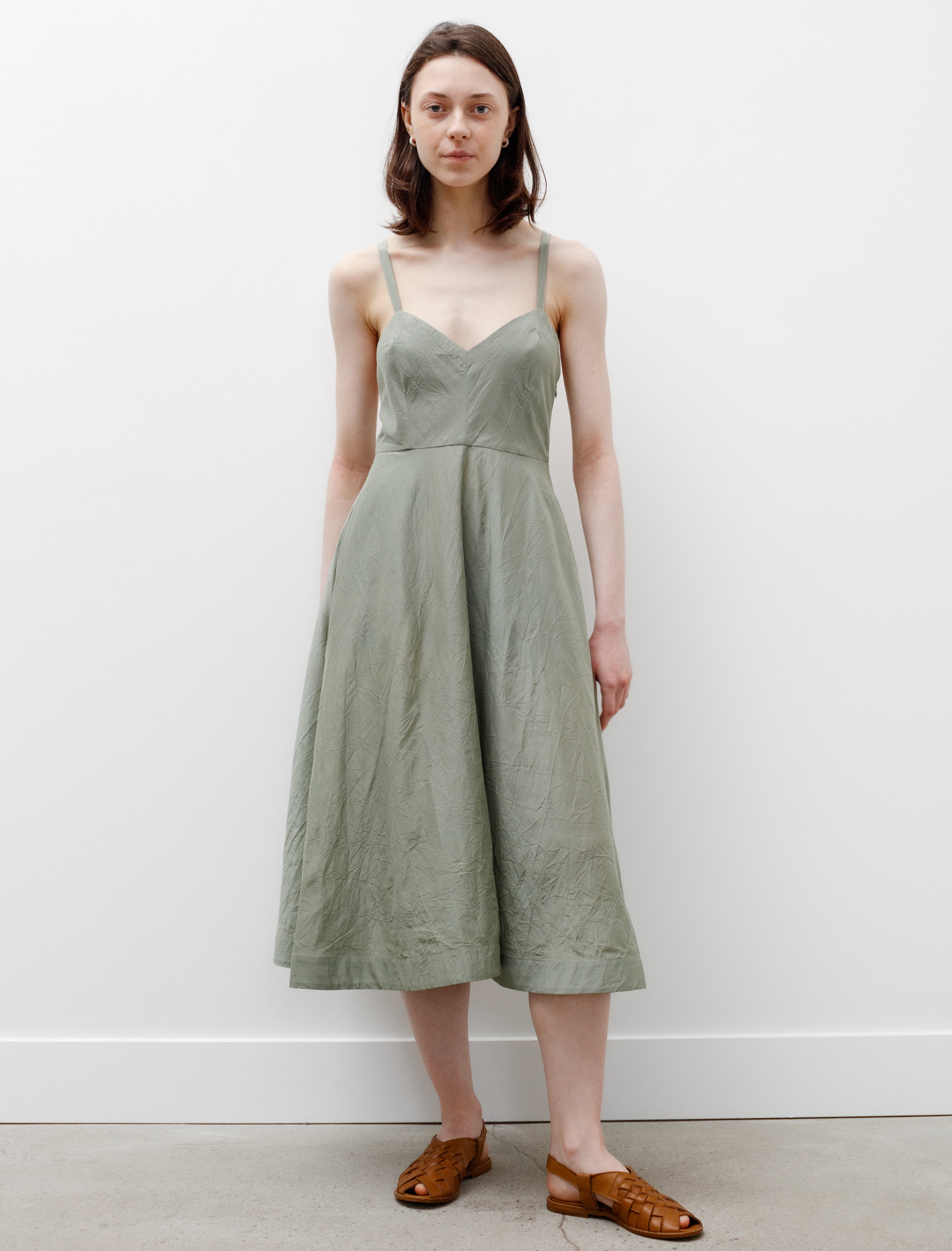 Cawley Argentina Dress Light Khaki