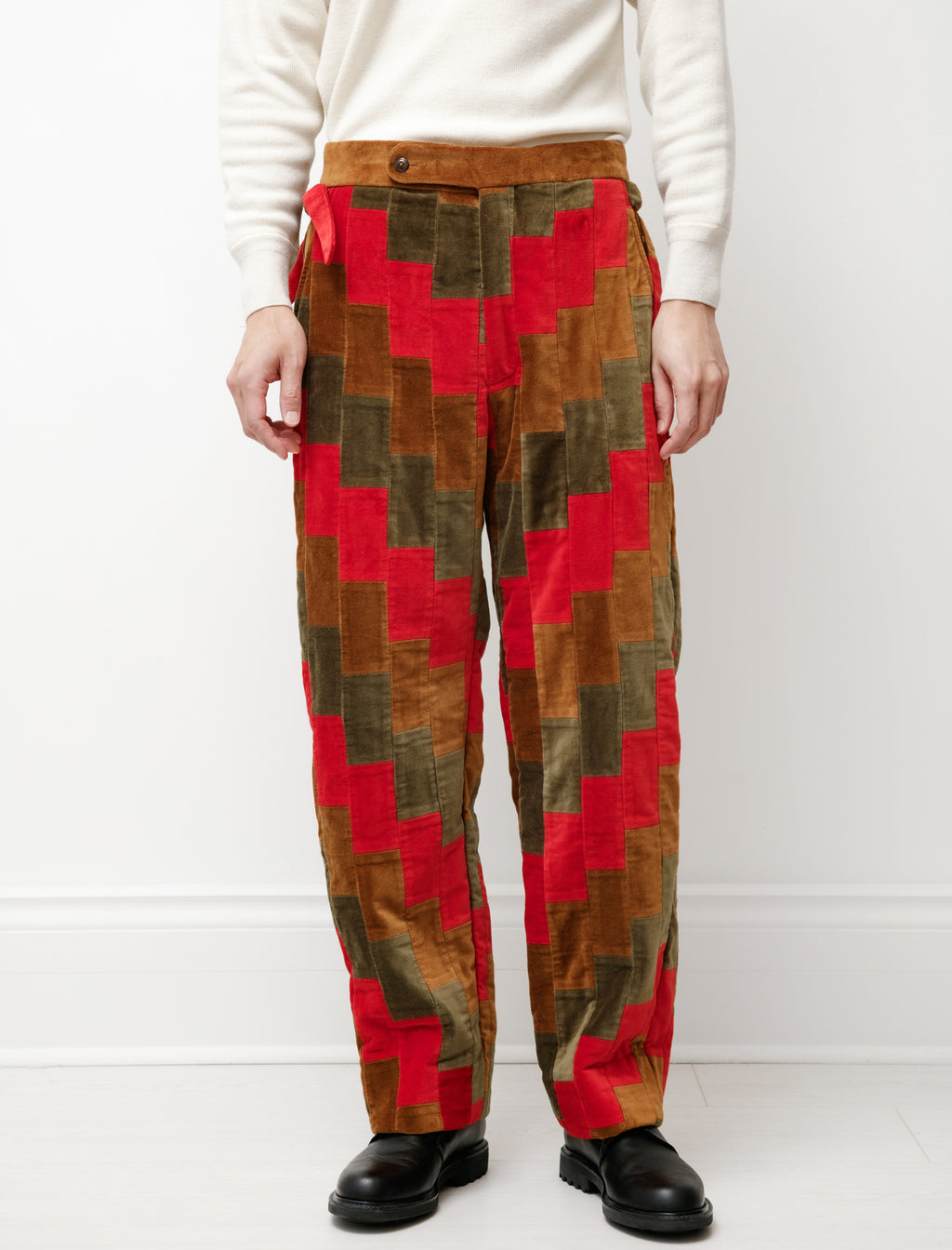Hunting Brick Quilt Trousers