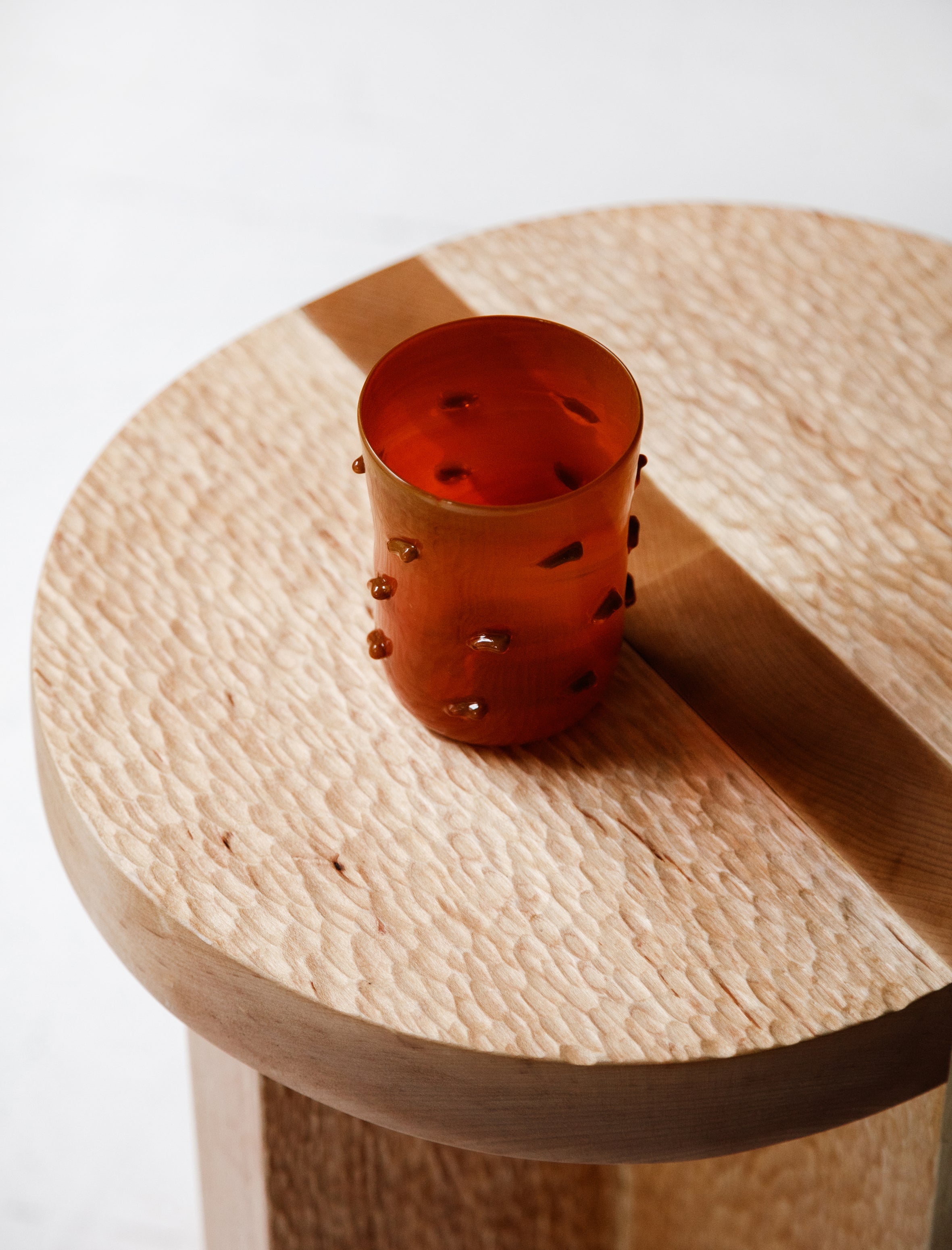 Cristaseya Mushroom Murano Glass Brown