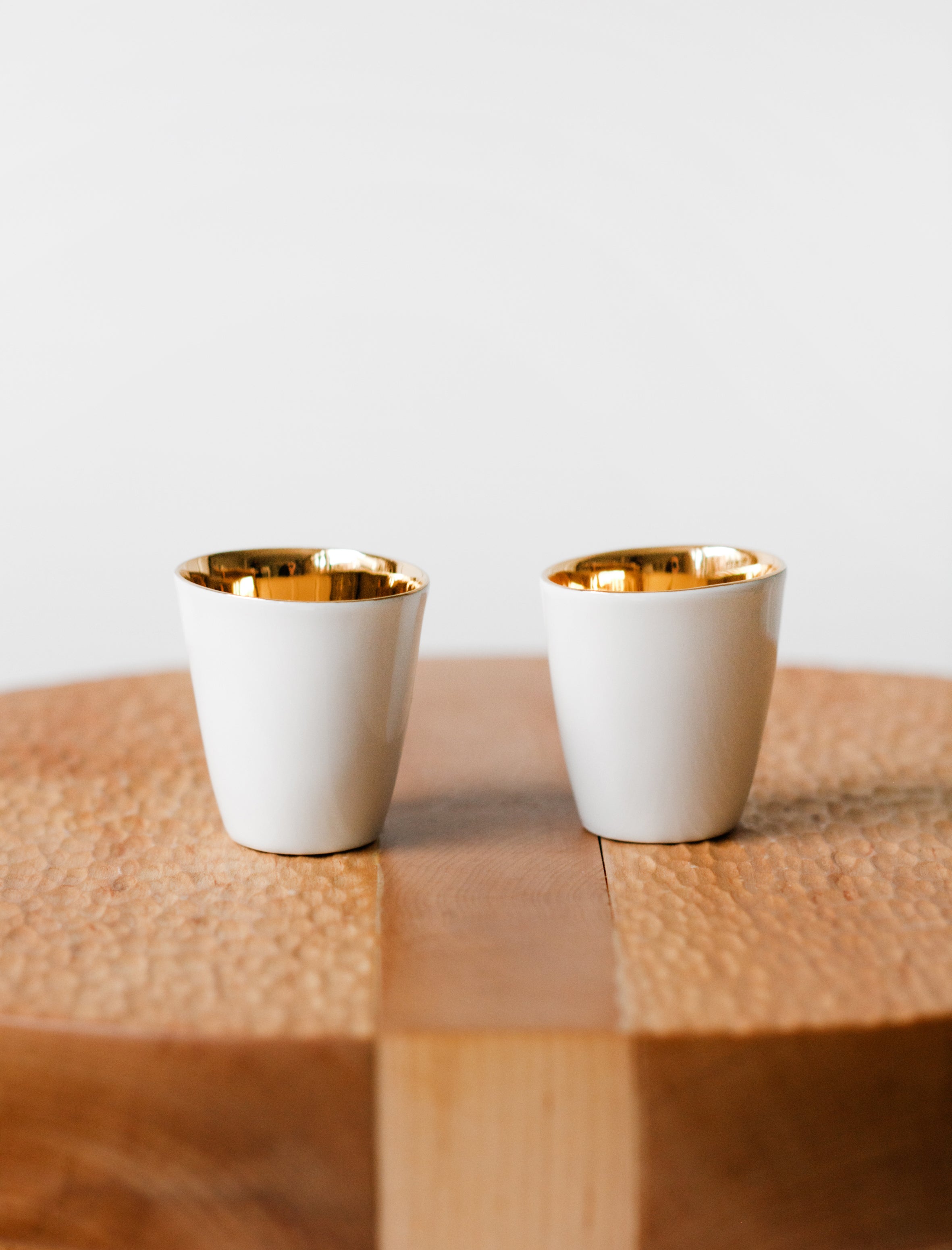 Tsé Tsé Tiny Goblet Porcelain Gold