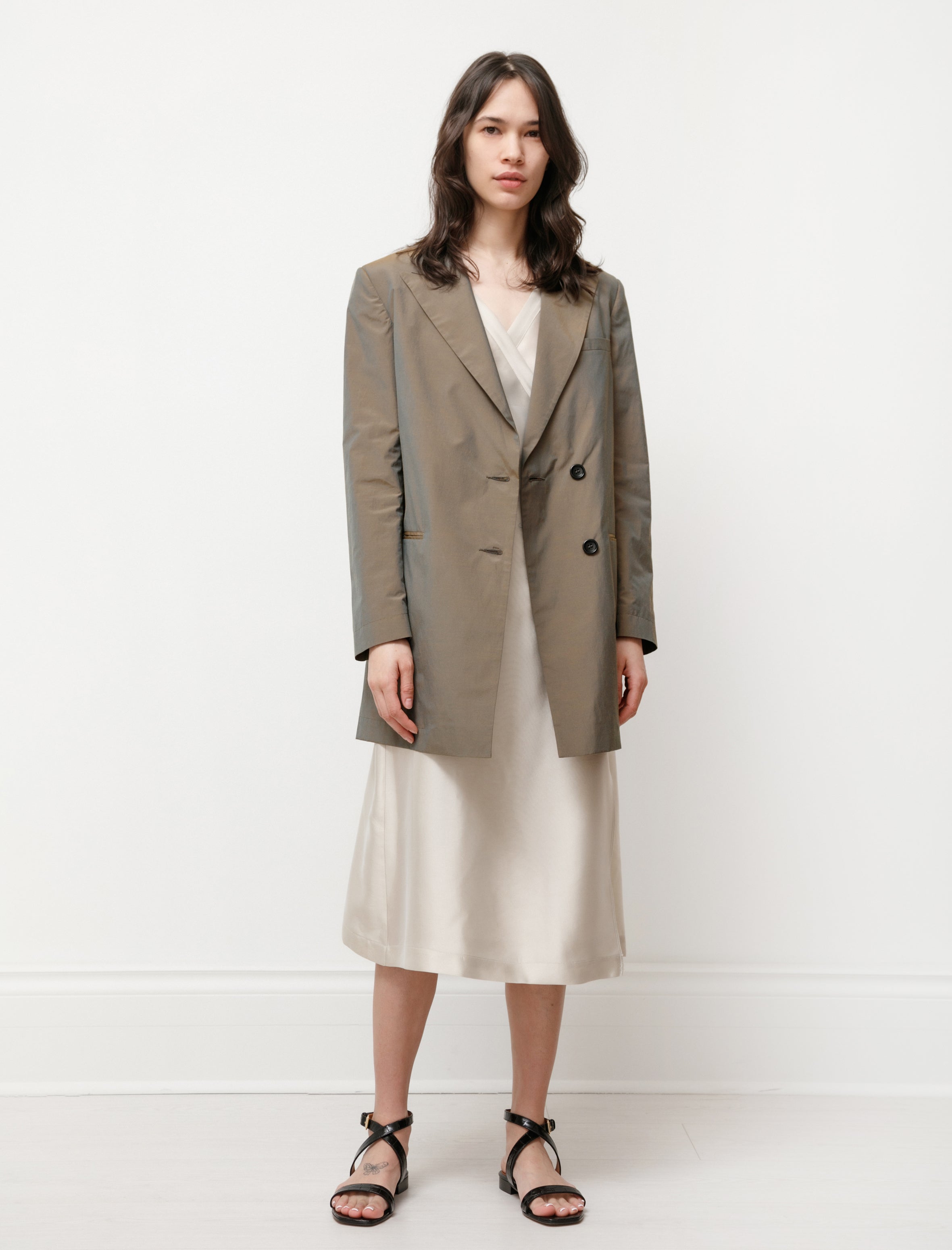 Hache Long Blazer Changeant