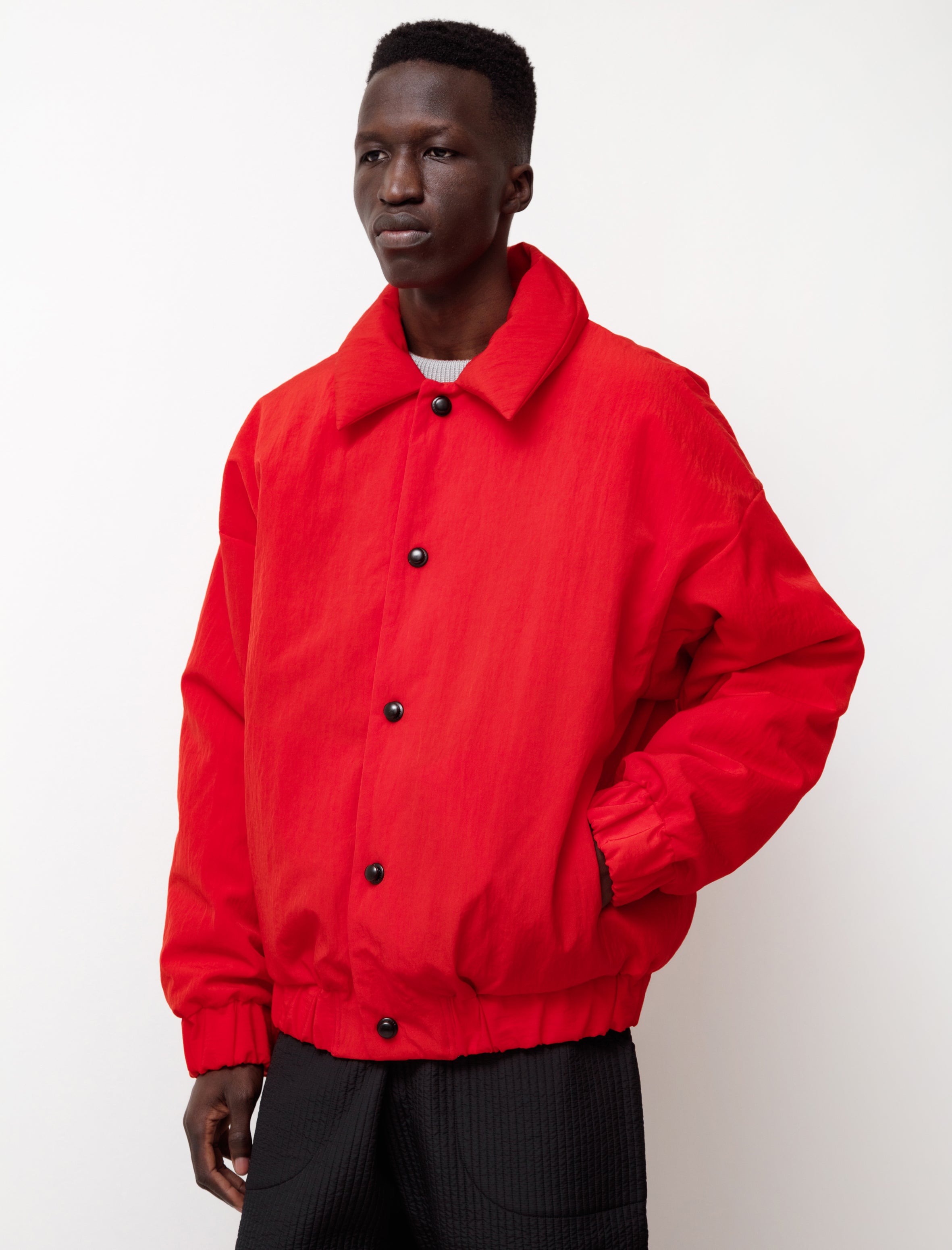 MAN-TLE SP Down-3 Scarlet Nylon