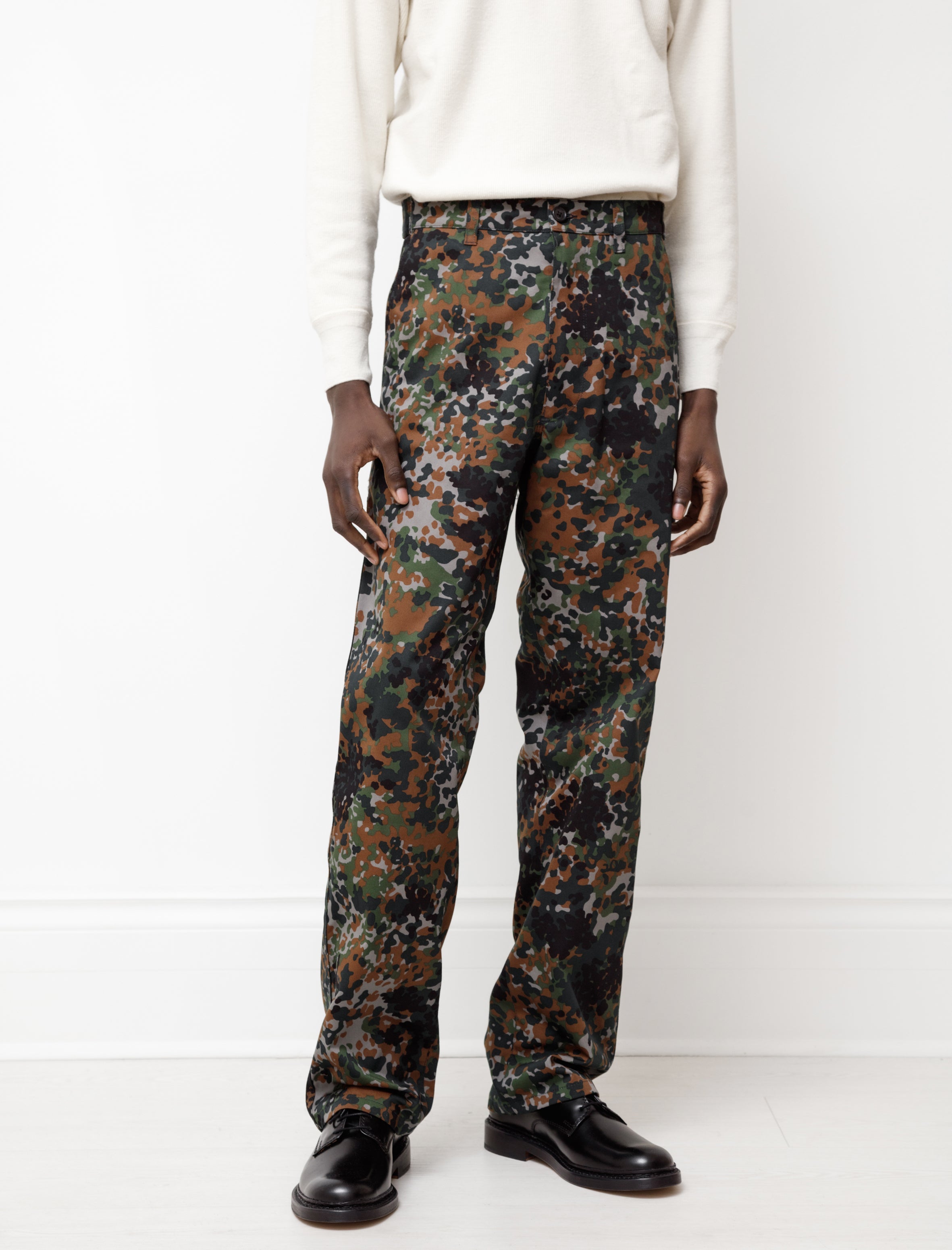 Camiel Fortgens Worker Pants Long Green Camo