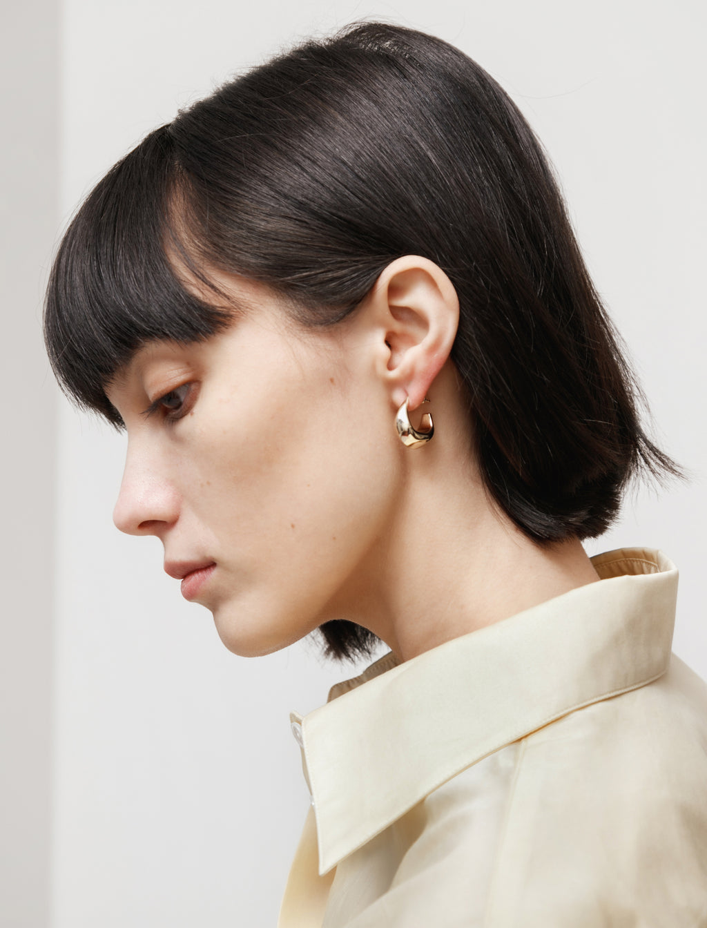 LEMAIRE Curved Mini-Drop ビアス