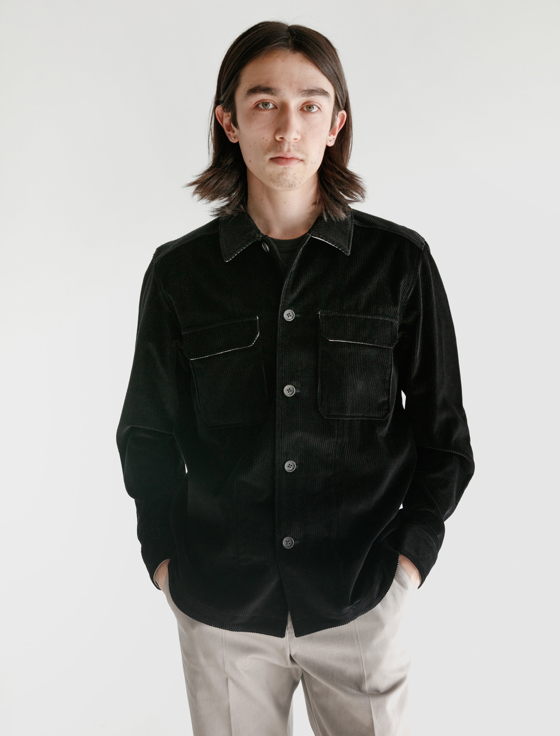 Childs Timberline Overshirt Black