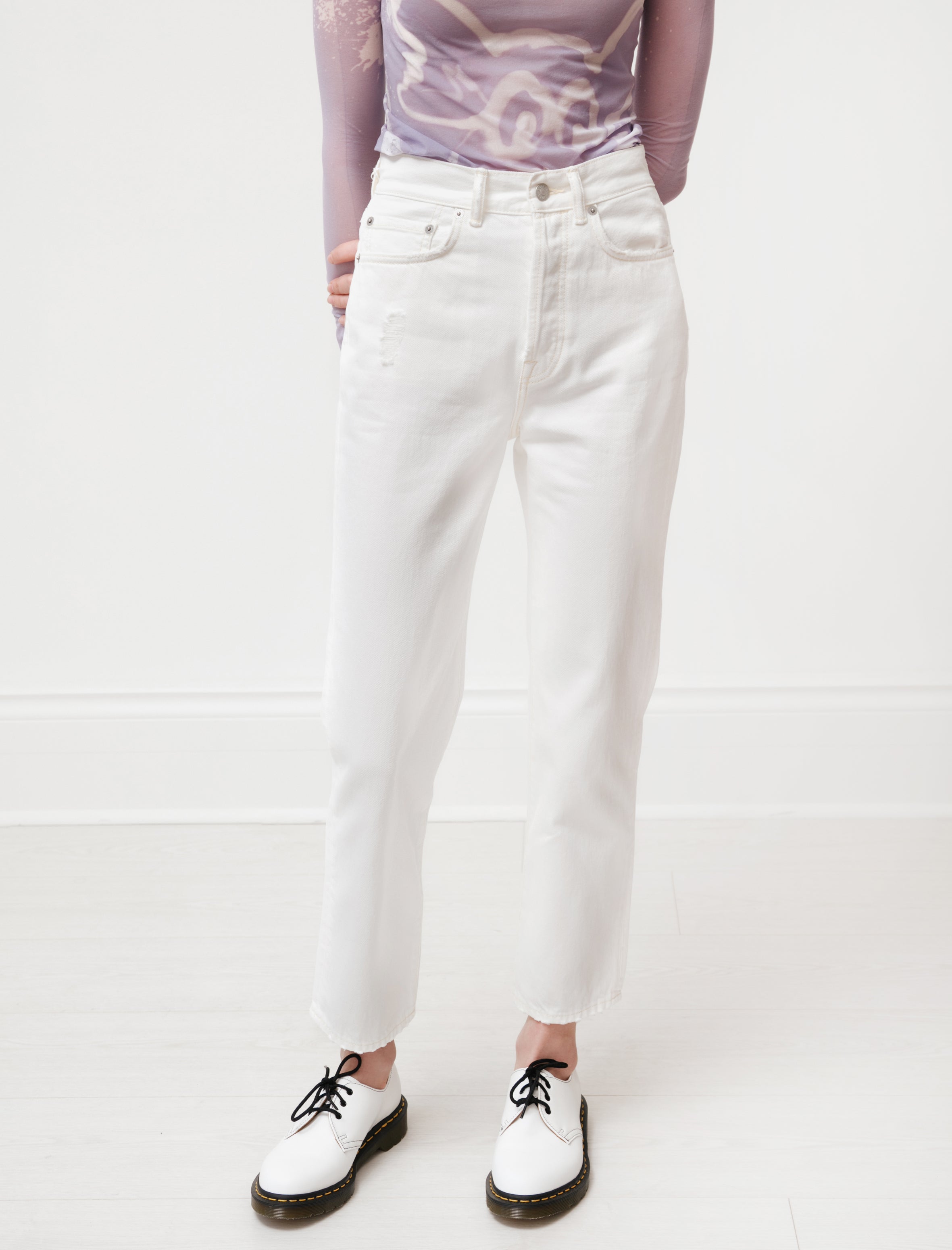 Acne Studios Mece Beaten White