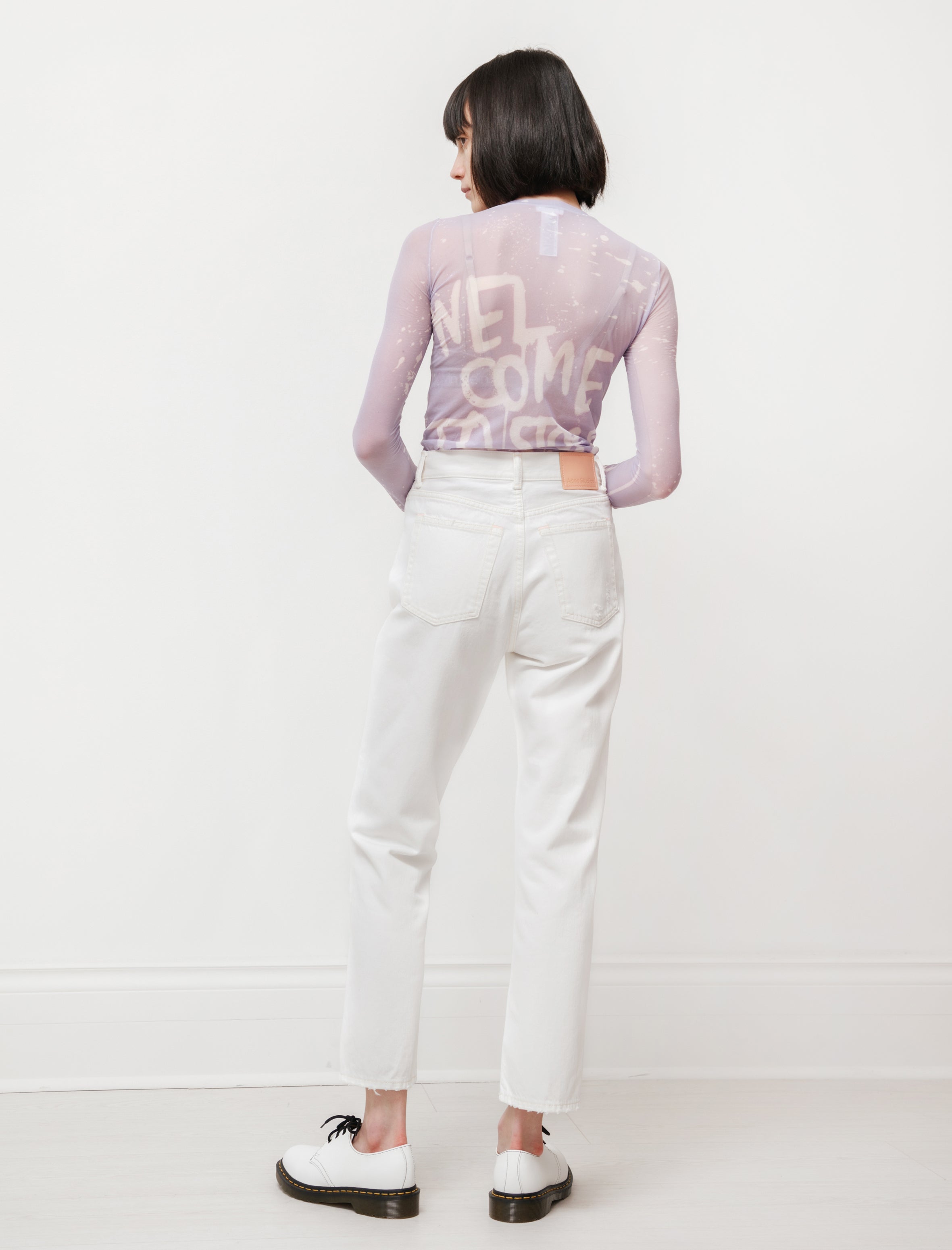 Acne Studios Mece Beaten White