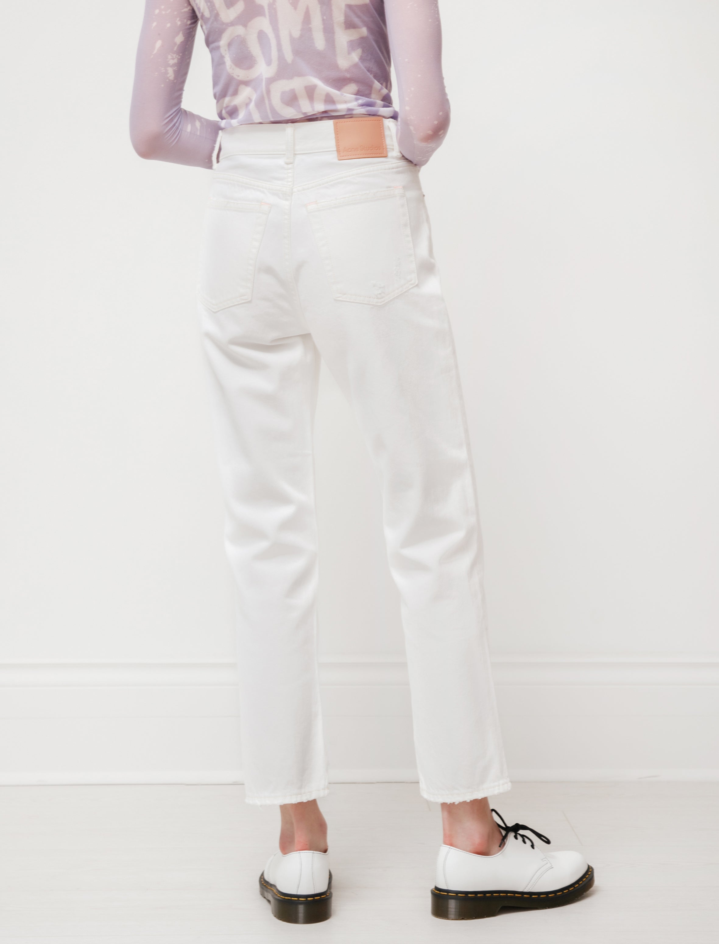 Acne Studios Mece Beaten White