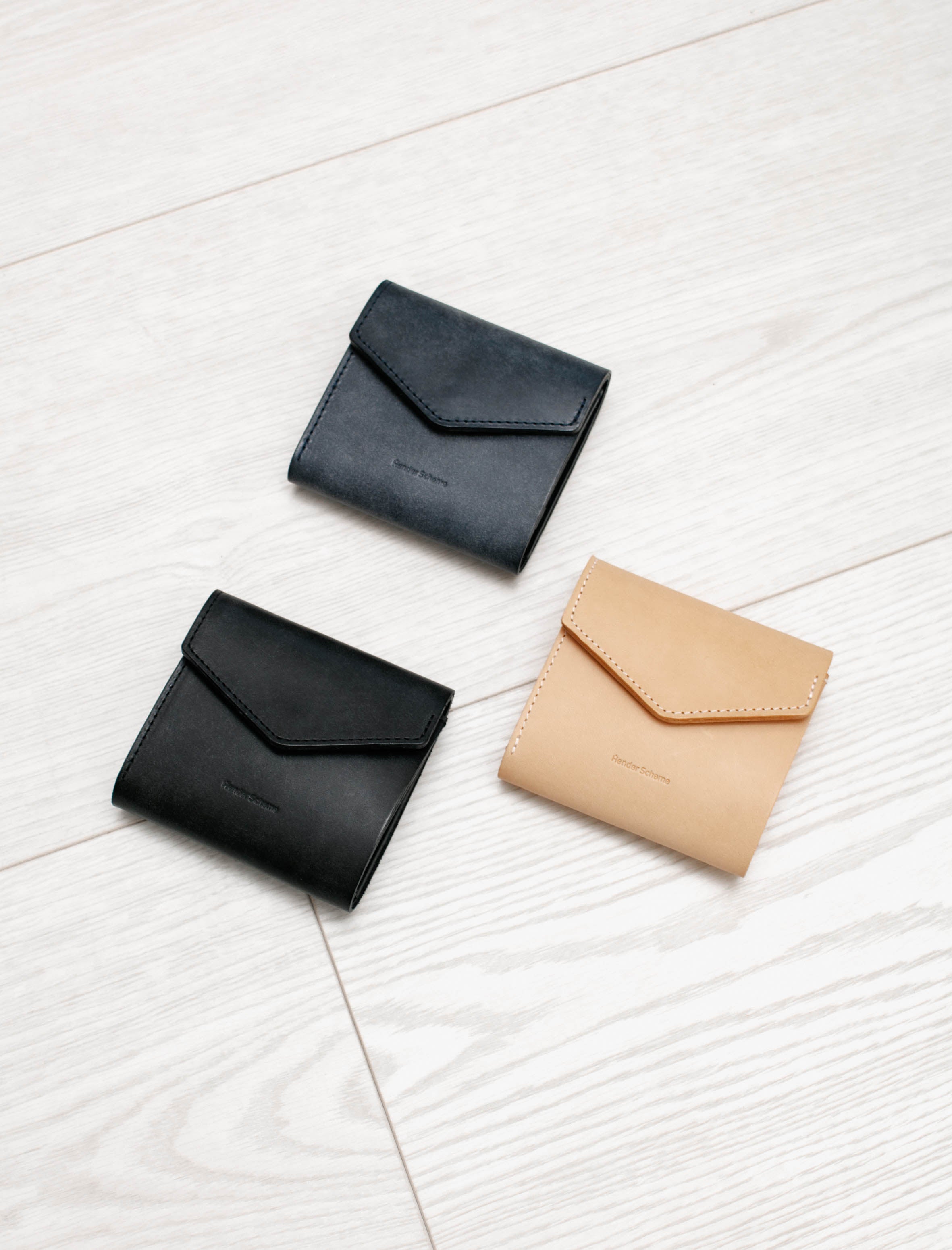 Flap Wallet Navy