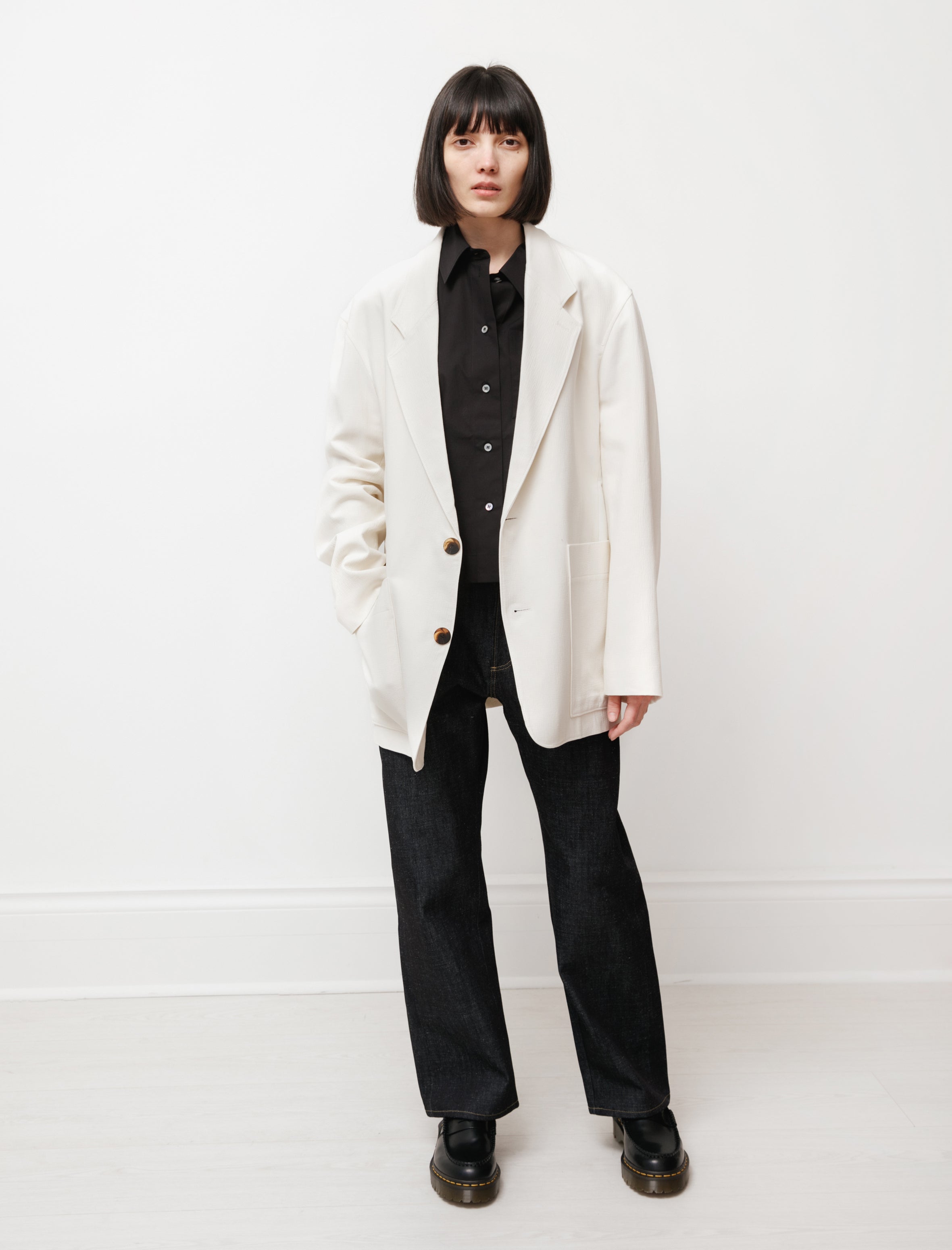 Studio Nicholson Conde Jacket Milk