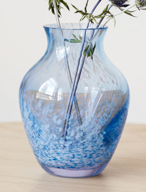 Found by Neighbour Speckled Lavender Bud Vase