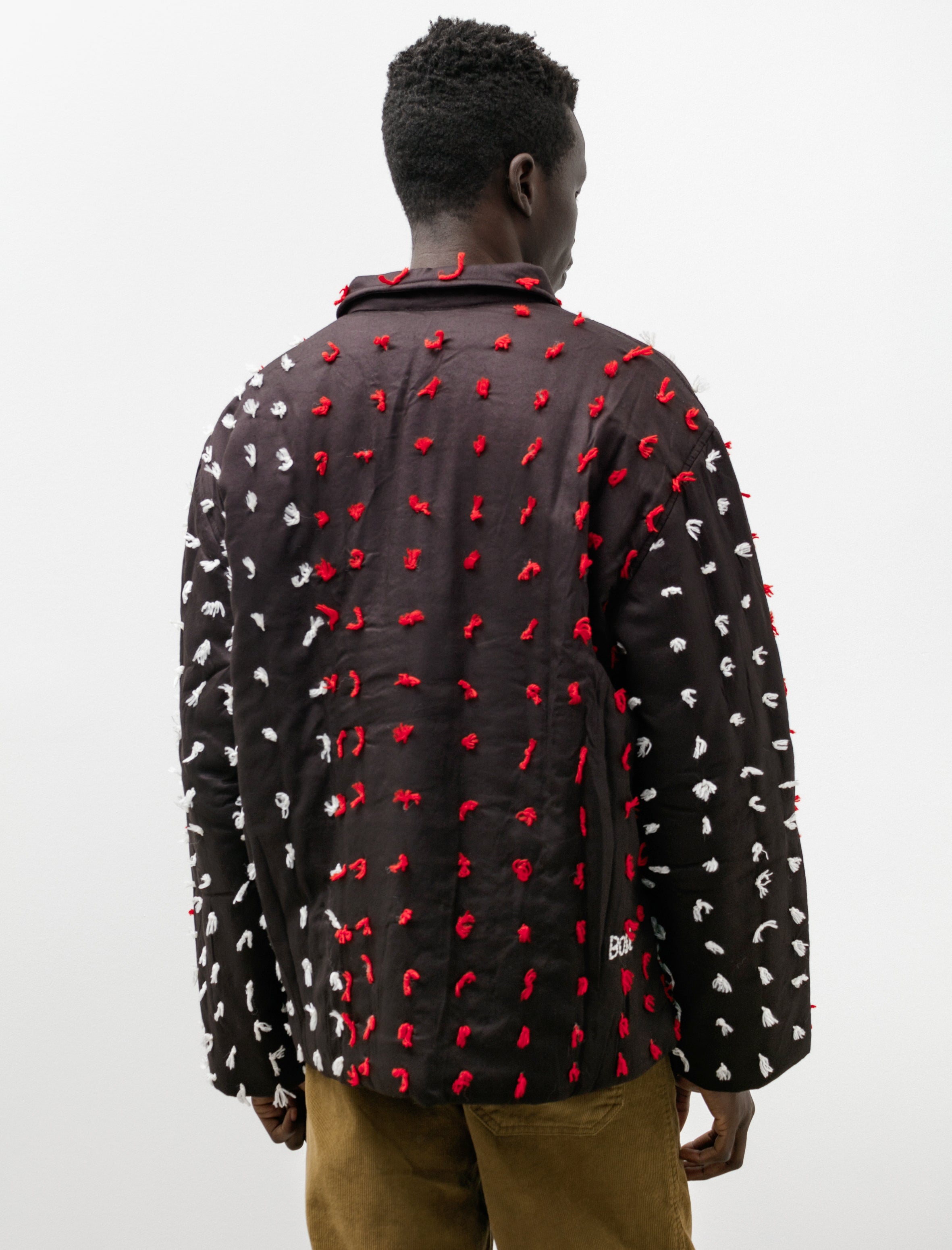 Bode Duo Handtie Quilt Jacket