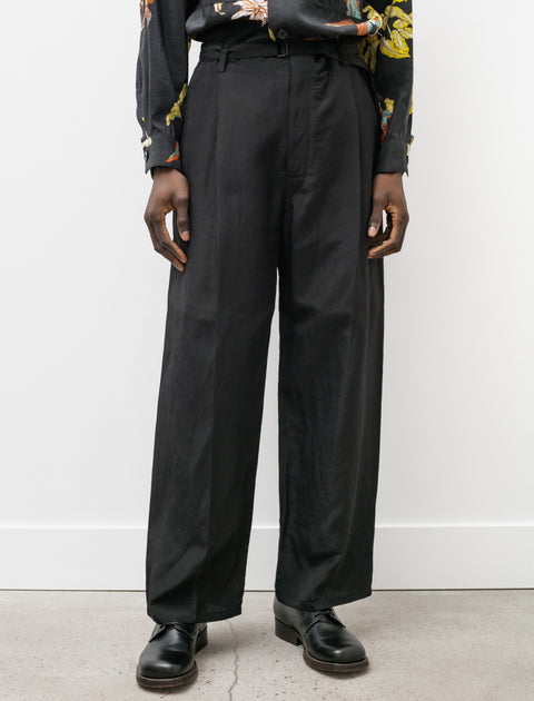 Lemaire Belted Easy Pants Black