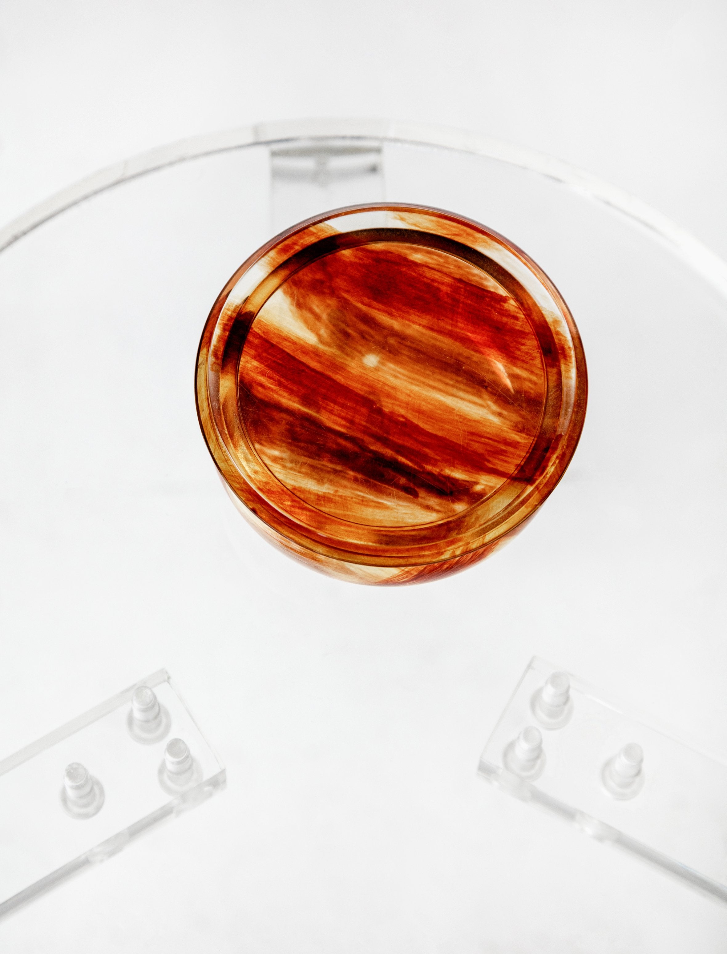 Found by Neighbour Lucite Brushstroke Box