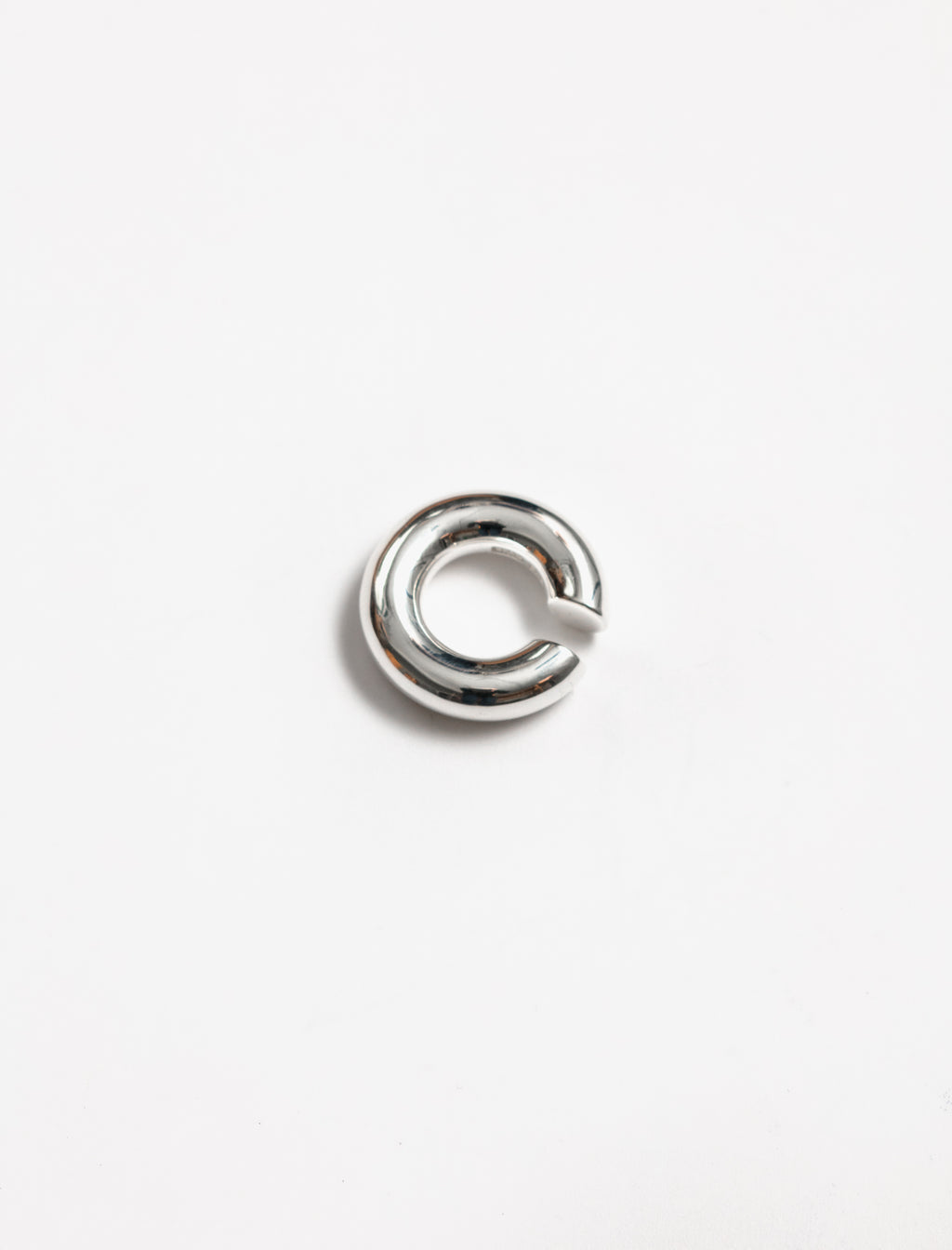 All Blues Almost Earcuff Thick Polished Silver – Neighbour