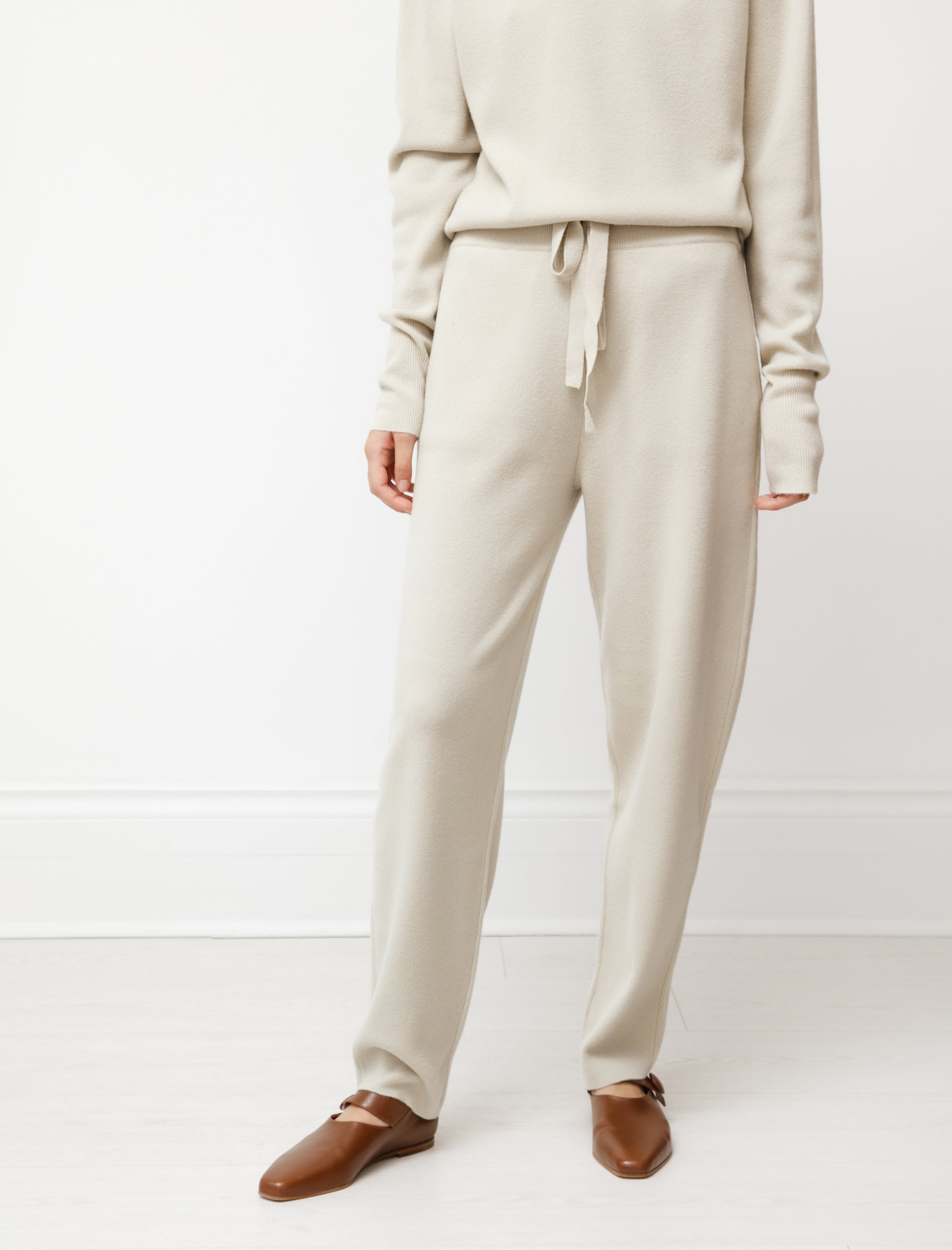 Studio Nicholson Hable Merino Cashmere Pants Dove