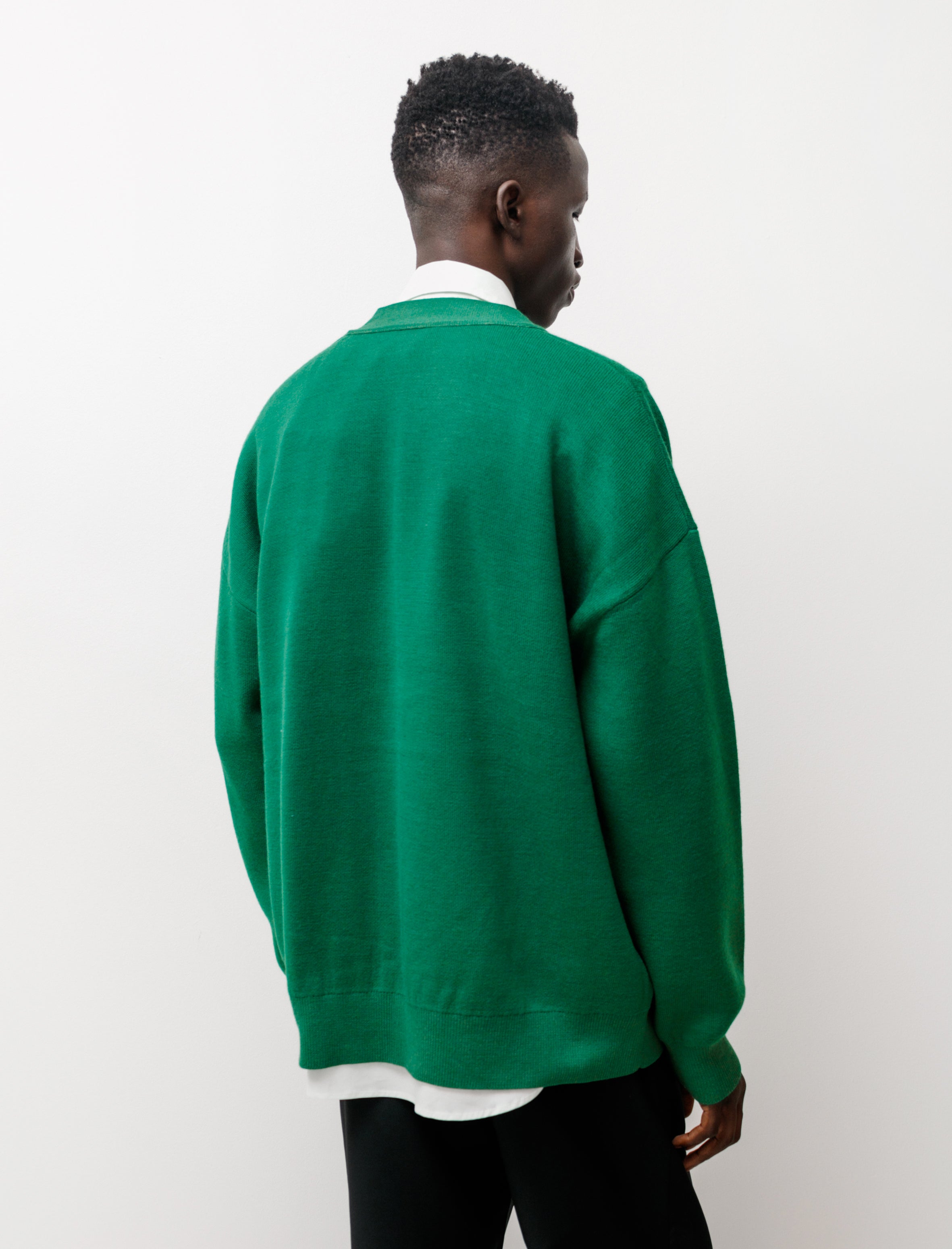 Acne Studios Cardigan Electric Green