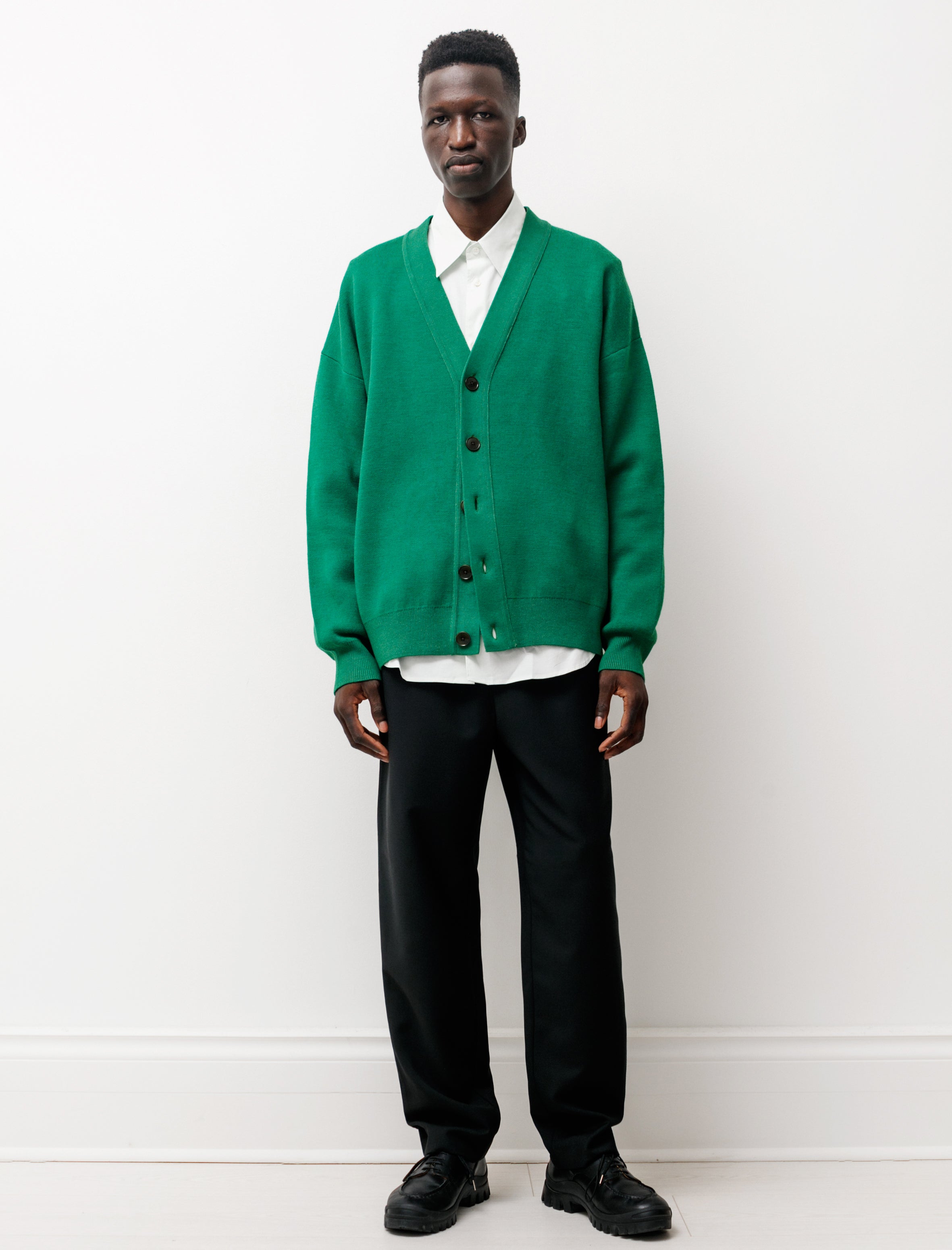 Acne Studios Cardigan Electric Green
