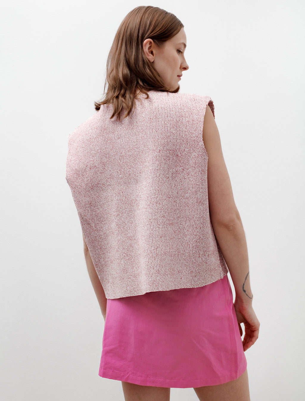 Camiel Fortgens Spencer Vest Red Melange – Neighbour