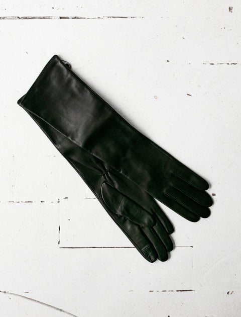 Handsome Stockholm Essentials Long Gloves Black