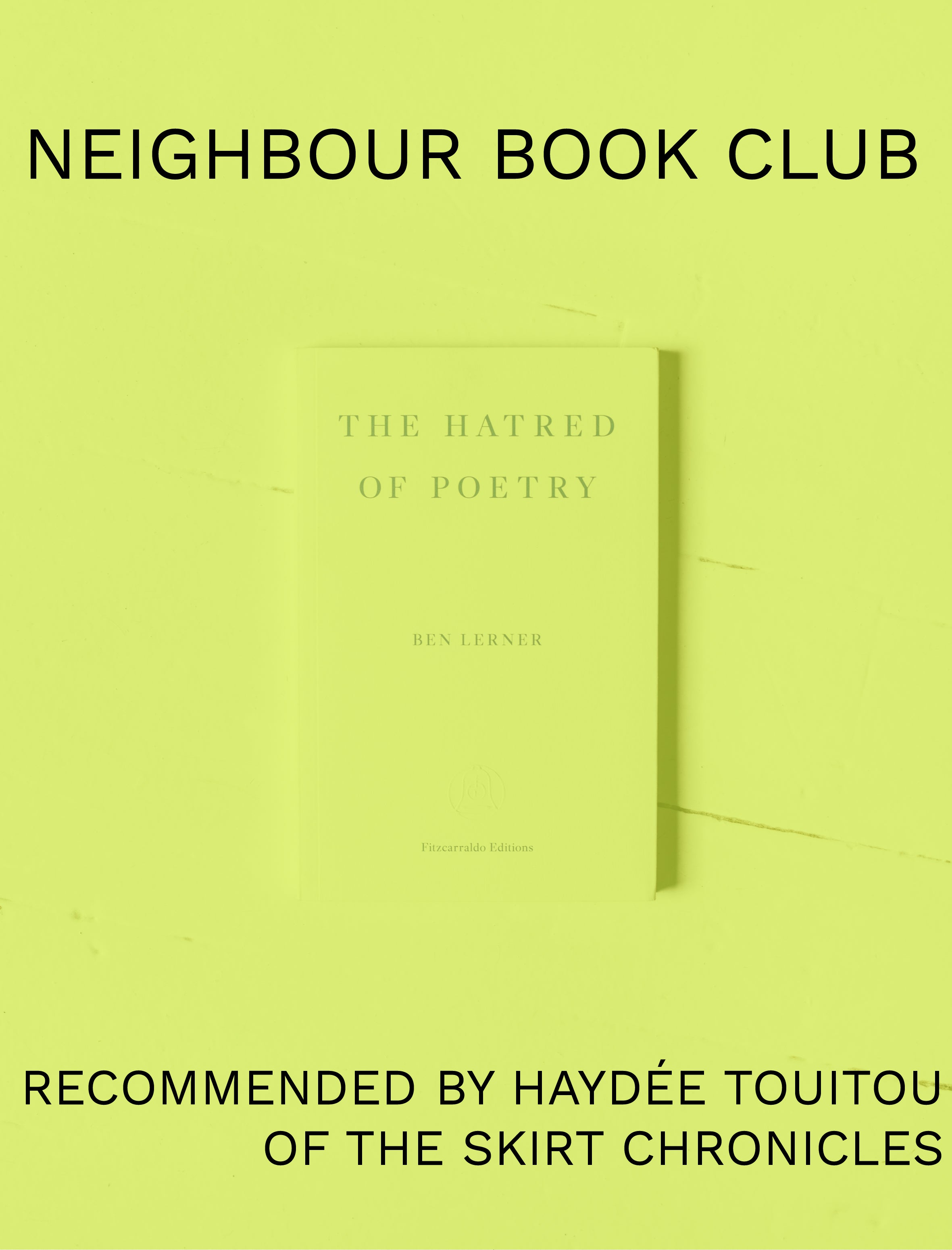 The Hatred of Poetry