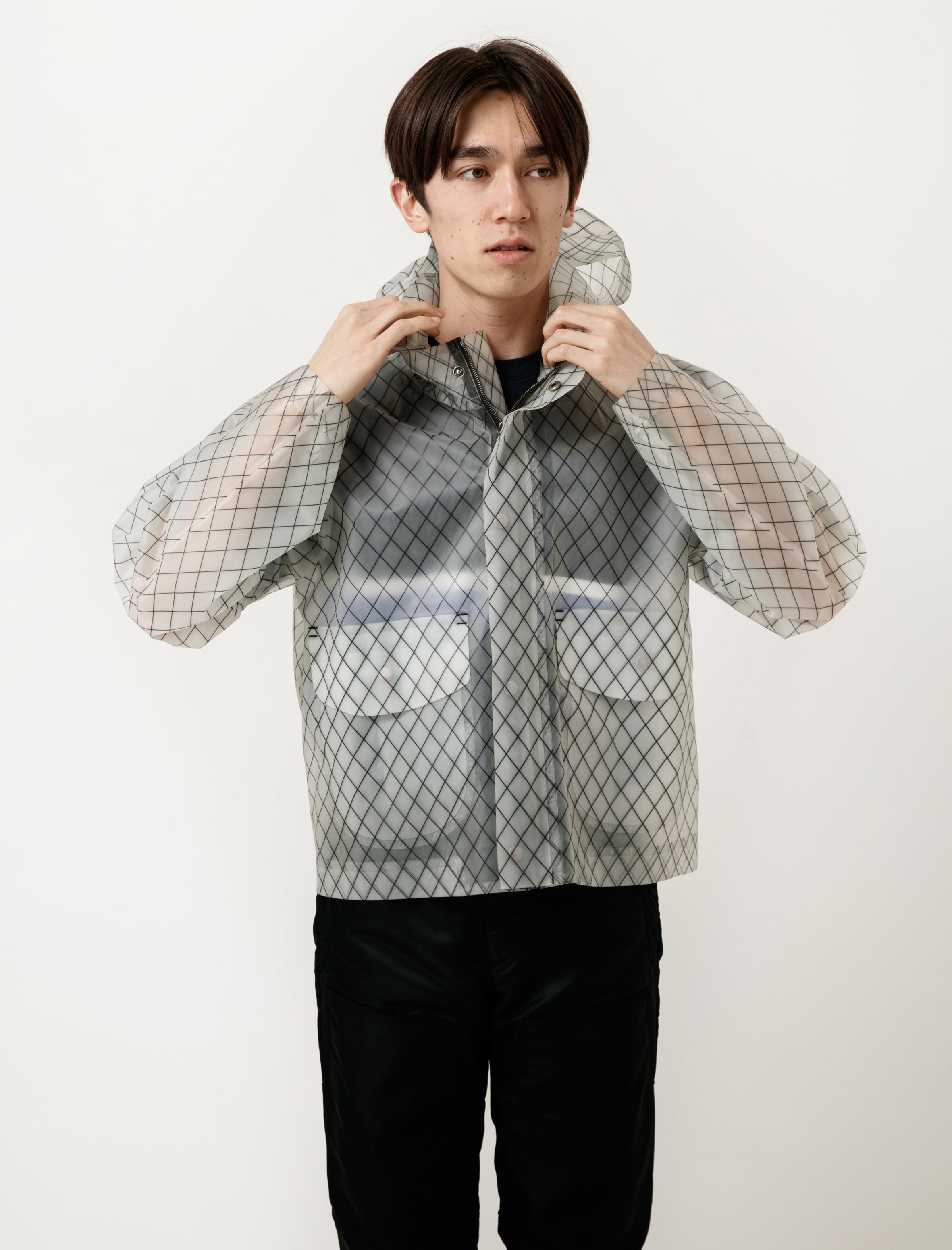 Childs Fishnet Bonded Rain Shell